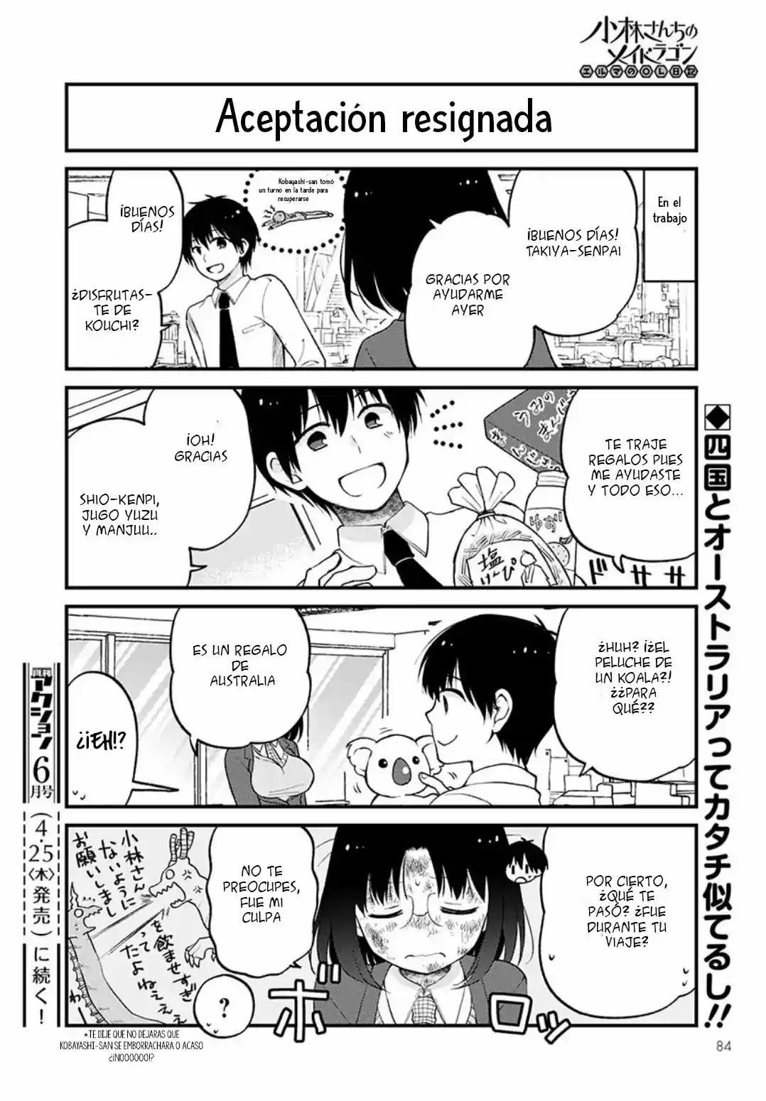Kobayashi-san Chi No Maid Dragon: Kanna No Nichijou - Capítulo 20 - Página 16 - LectorTMOo