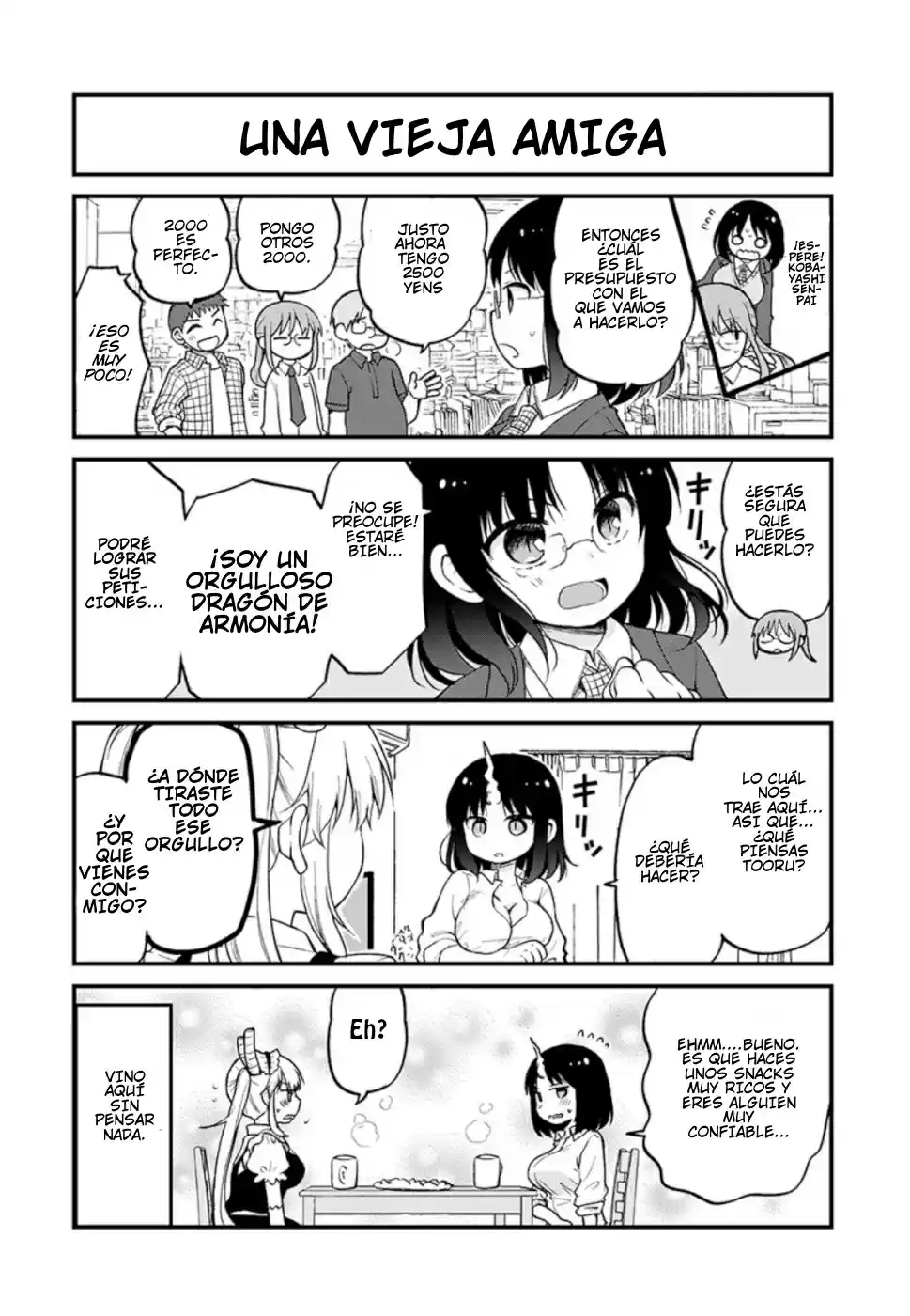 Kobayashi-san Chi No Maid Dragon: Kanna No Nichijou - Capítulo 23 - Página 4 - LectorTMOo