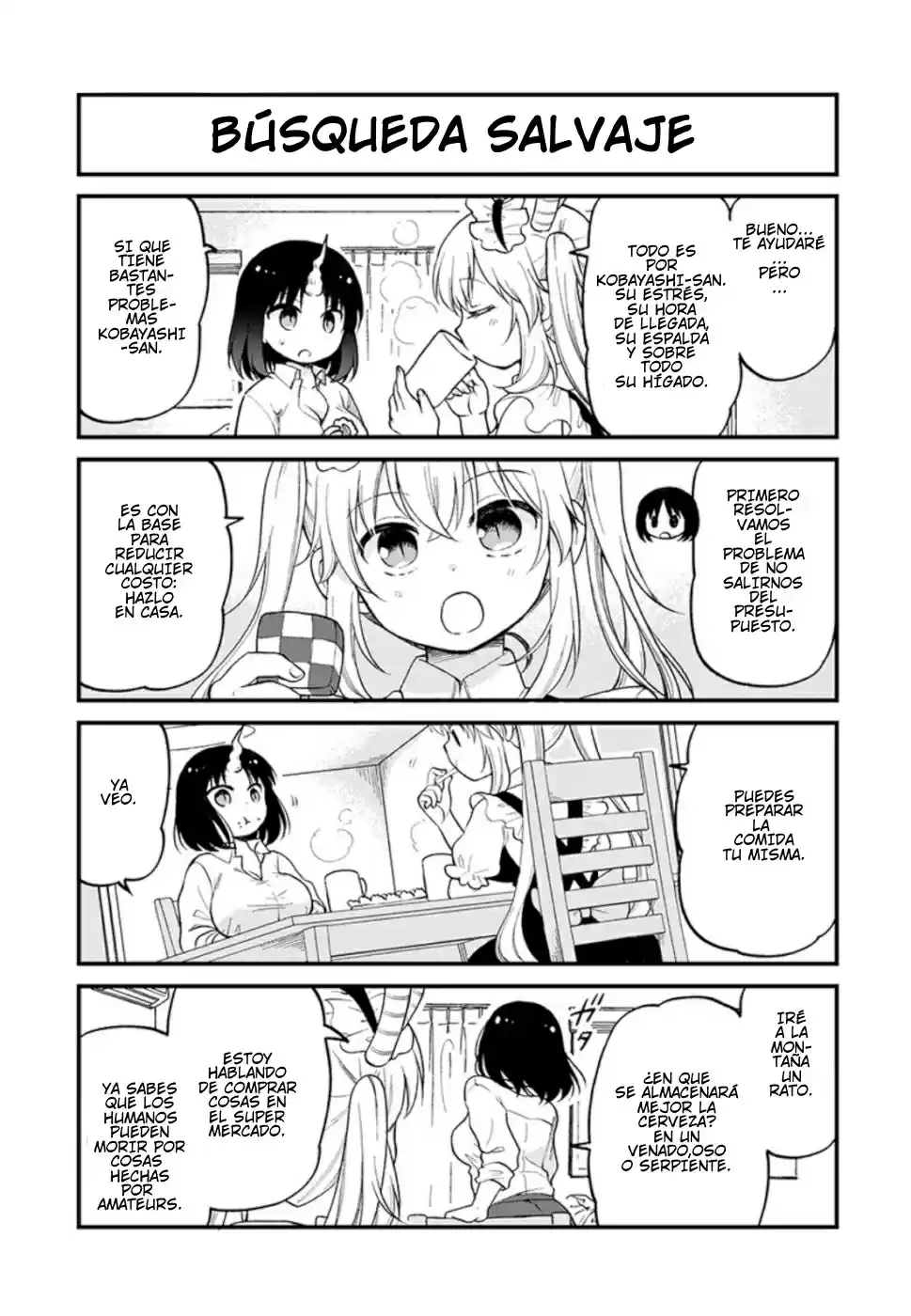 Kobayashi-san Chi No Maid Dragon: Kanna No Nichijou - Capítulo 23 - Página 5 - LectorTMOo