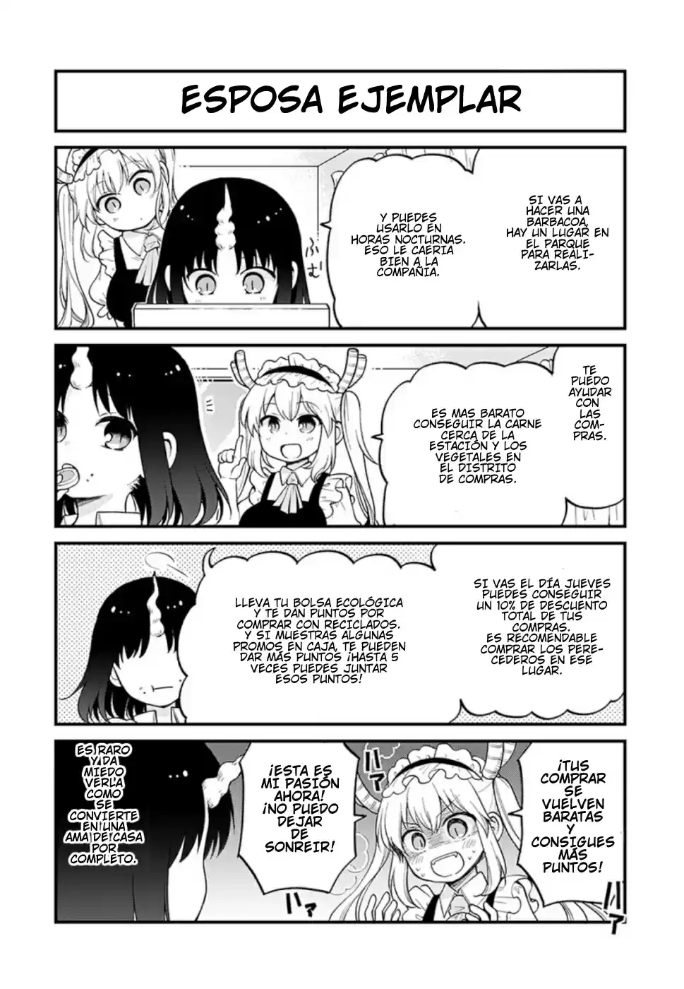 Kobayashi-san Chi No Maid Dragon: Kanna No Nichijou - Capítulo 23 - Página 6 - LectorTMOo