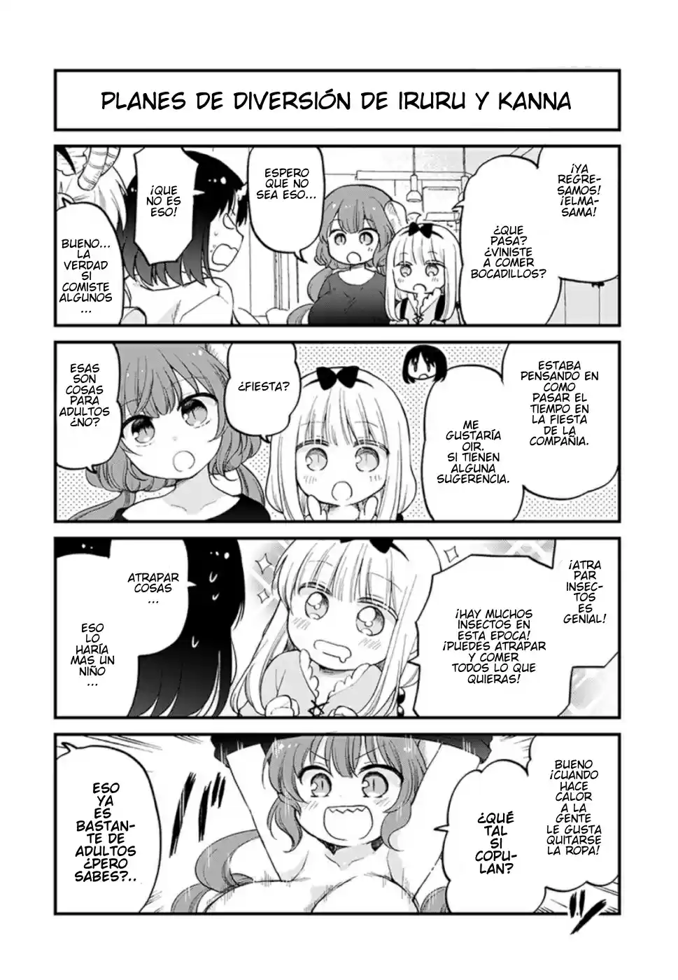 Kobayashi-san Chi No Maid Dragon: Kanna No Nichijou - Capítulo 23 - Página 8 - LectorTMOo