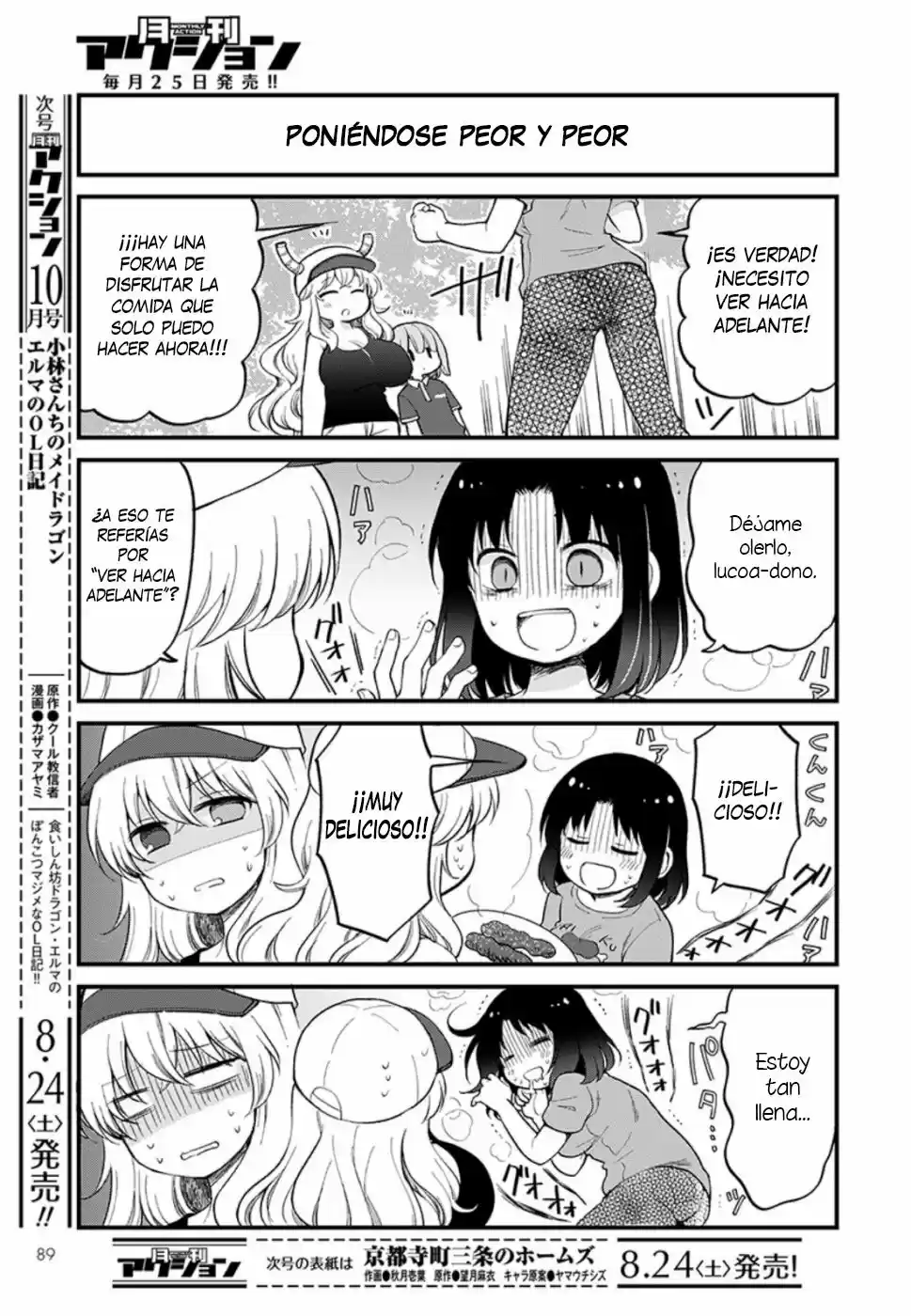 Kobayashi-san Chi No Maid Dragon: Kanna No Nichijou - Capítulo 24 - Página 5 - LectorTMOo