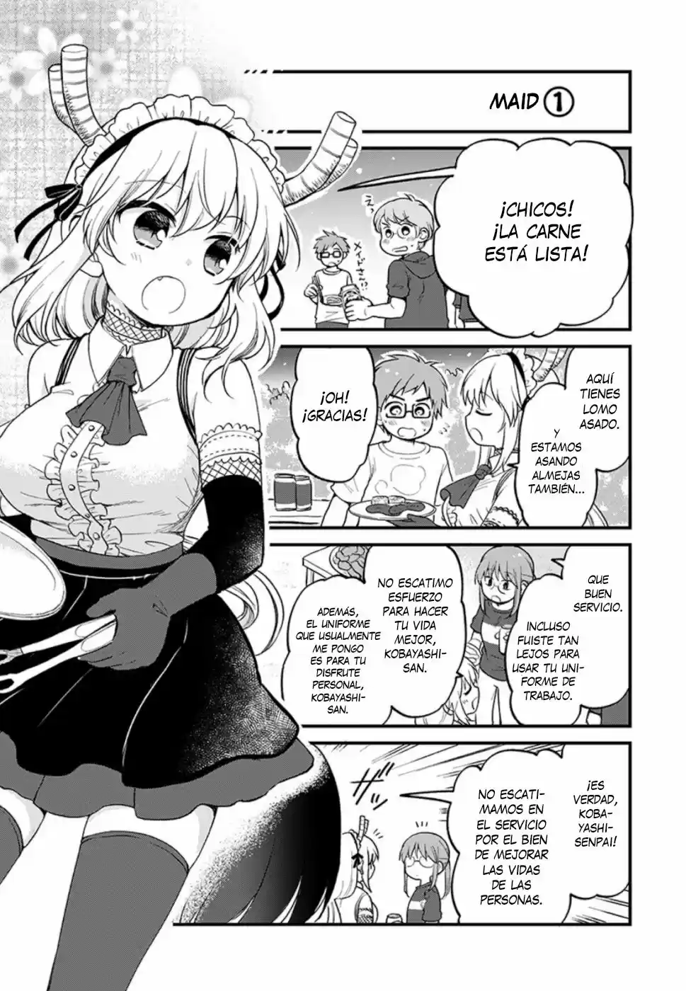 Kobayashi-san Chi No Maid Dragon: Kanna No Nichijou - Capítulo 24 - Página 9 - LectorTMOo
