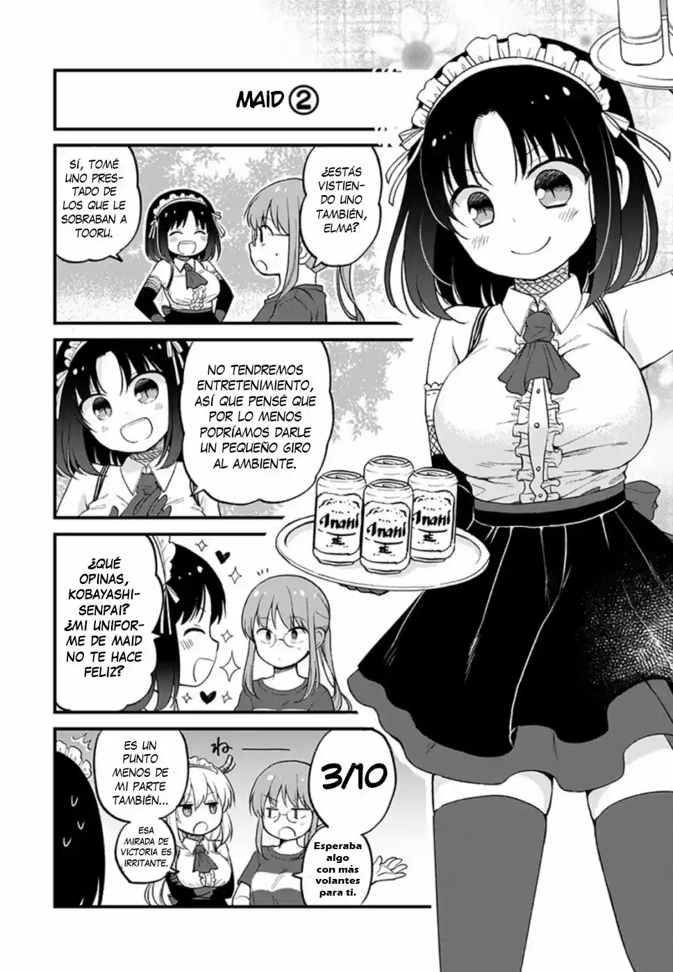 Kobayashi-san Chi No Maid Dragon: Kanna No Nichijou - Capítulo 24 - Página 10 - LectorTMOo