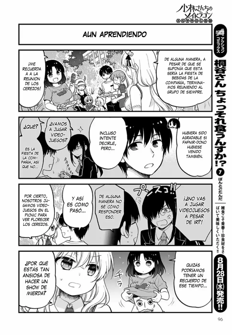 Kobayashi-san Chi No Maid Dragon: Kanna No Nichijou - Capítulo 24 - Página 12 - LectorTMOo