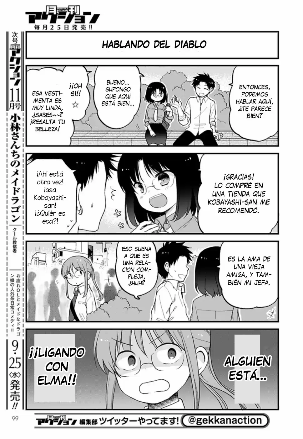 Kobayashi-san Chi No Maid Dragon: Kanna No Nichijou - Capítulo 25 - Página 7 - LectorTMOo