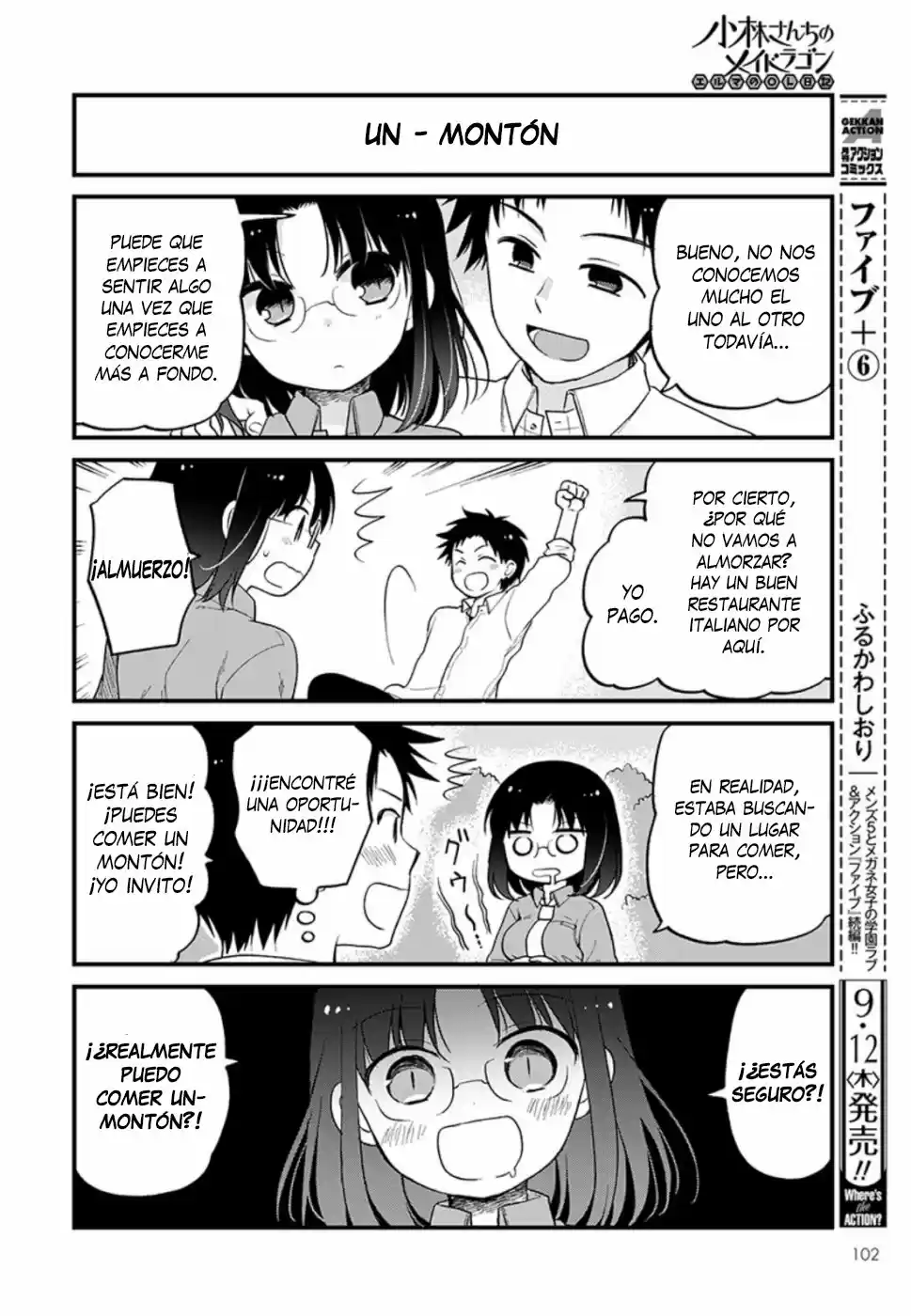 Kobayashi-san Chi No Maid Dragon: Kanna No Nichijou - Capítulo 25 - Página 10 - LectorTMOo