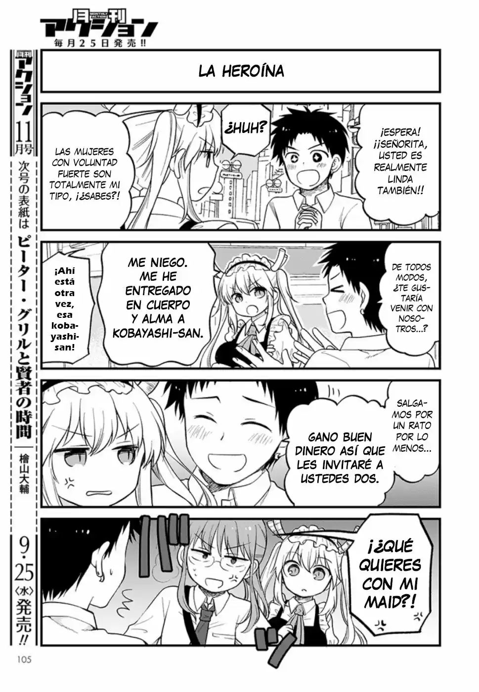 Kobayashi-san Chi No Maid Dragon: Kanna No Nichijou - Capítulo 25 - Página 13 - LectorTMOo