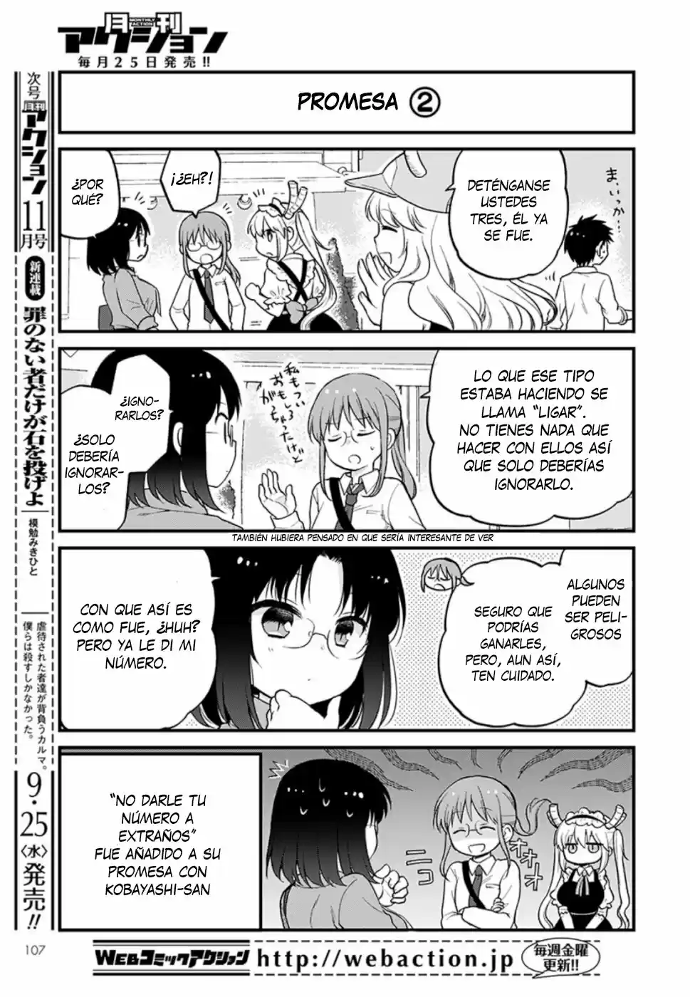 Kobayashi-san Chi No Maid Dragon: Kanna No Nichijou - Capítulo 25 - Página 15 - LectorTMOo