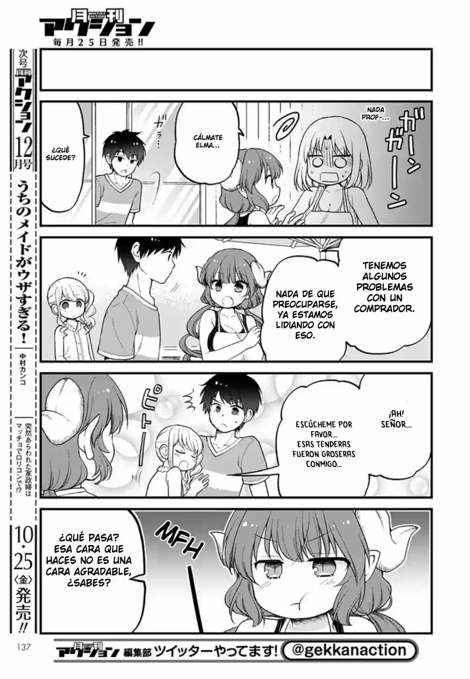 Kobayashi-san Chi No Maid Dragon: Kanna No Nichijou - Capítulo 26 - Página 7 - LectorTMOo