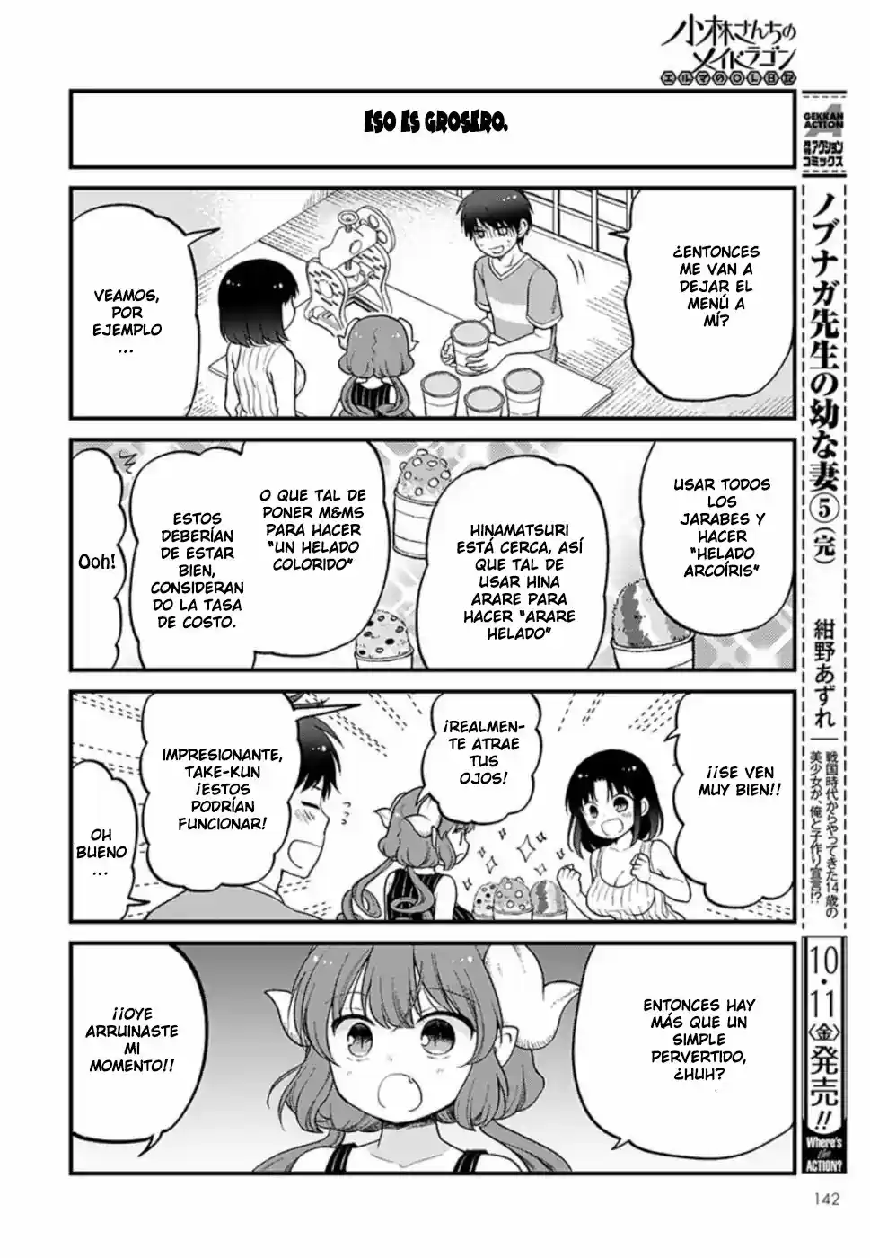 Kobayashi-san Chi No Maid Dragon: Kanna No Nichijou - Capítulo 26 - Página 12 - LectorTMOo