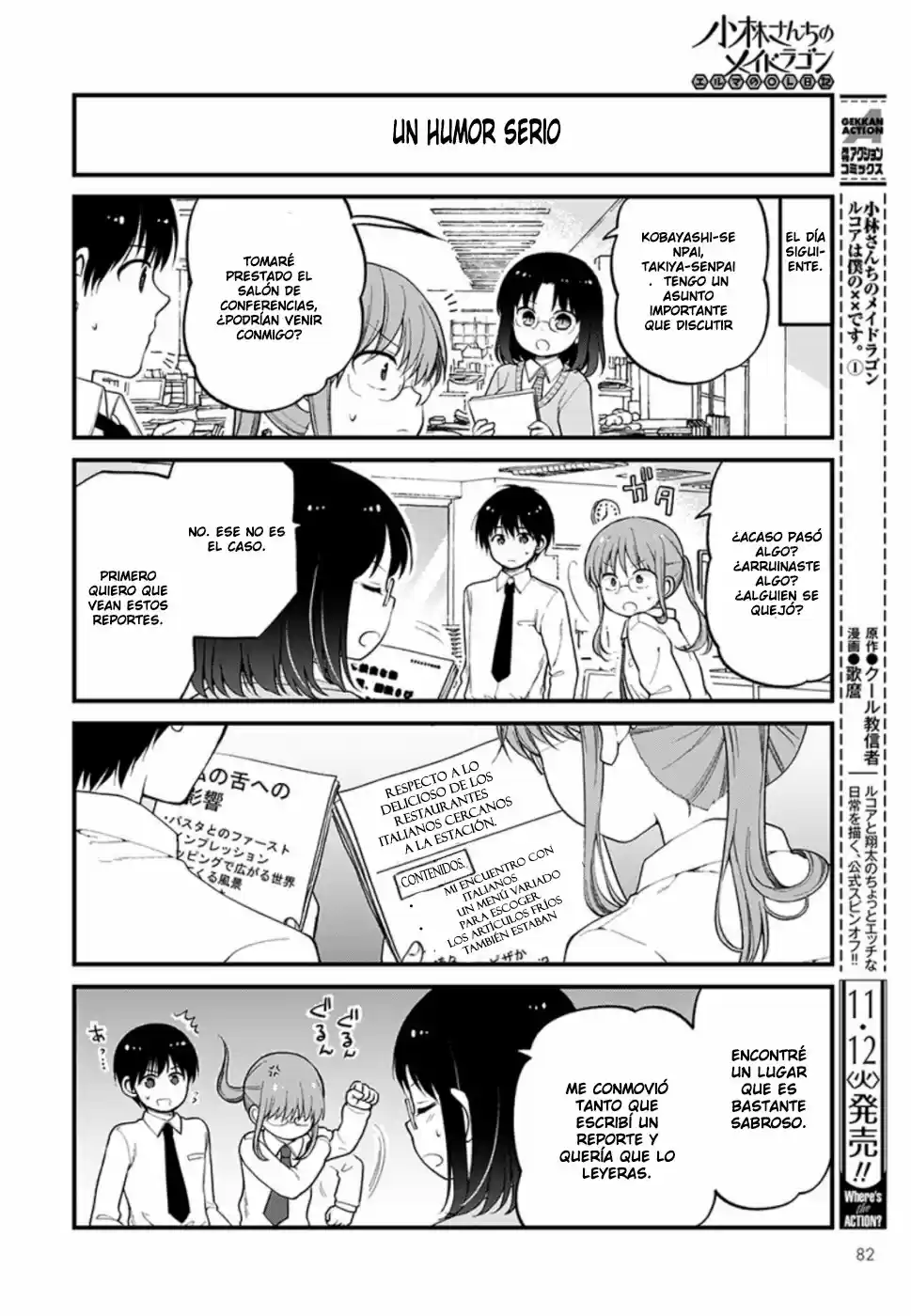 Kobayashi-san Chi No Maid Dragon: Kanna No Nichijou - Capítulo 27 - Página 4 - LectorTMOo