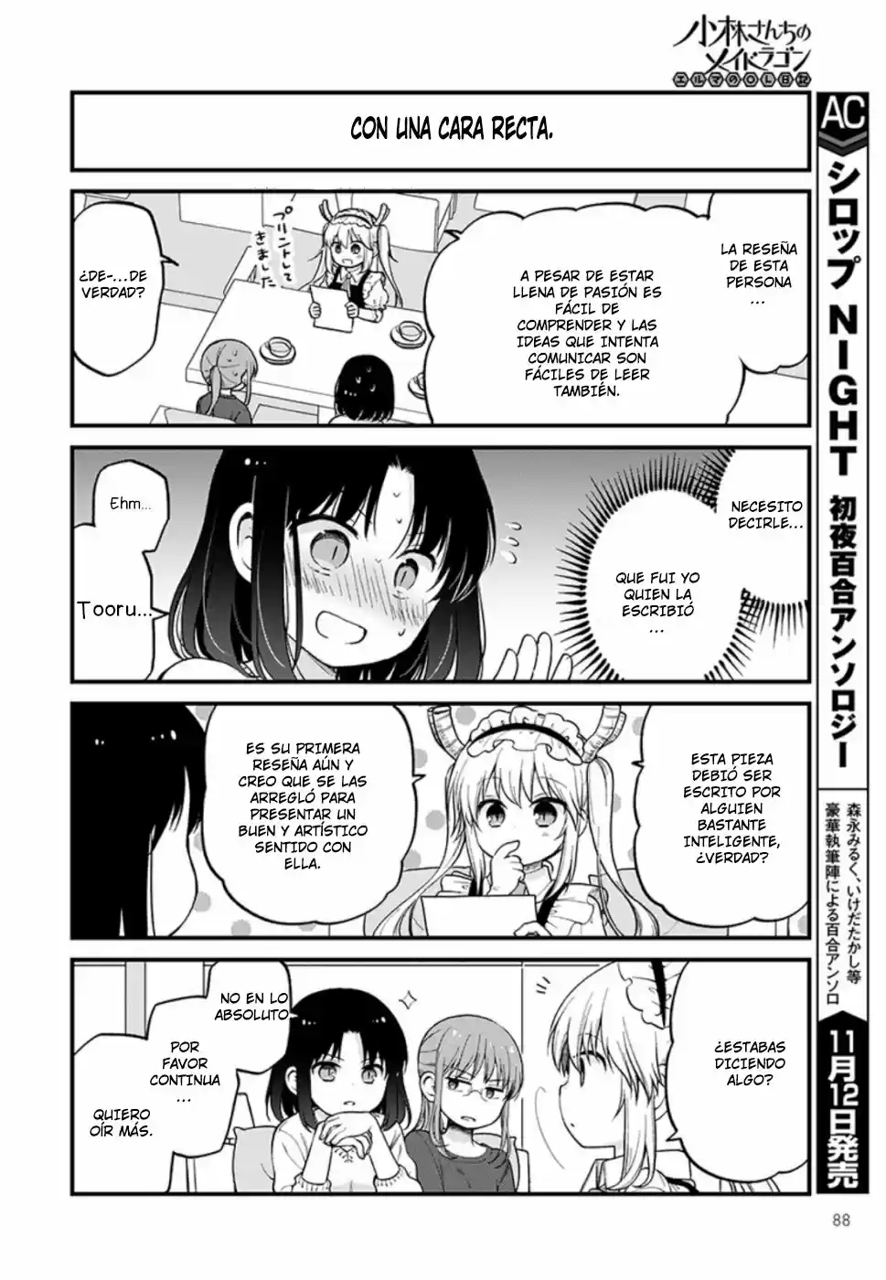 Kobayashi-san Chi No Maid Dragon: Kanna No Nichijou - Capítulo 27 - Página 10 - LectorTMOo