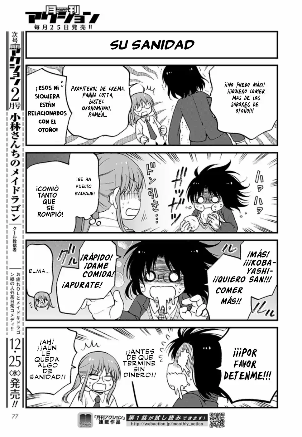 Kobayashi-san Chi No Maid Dragon: Kanna No Nichijou - Capítulo 28 - Página 15 - LectorTMOo