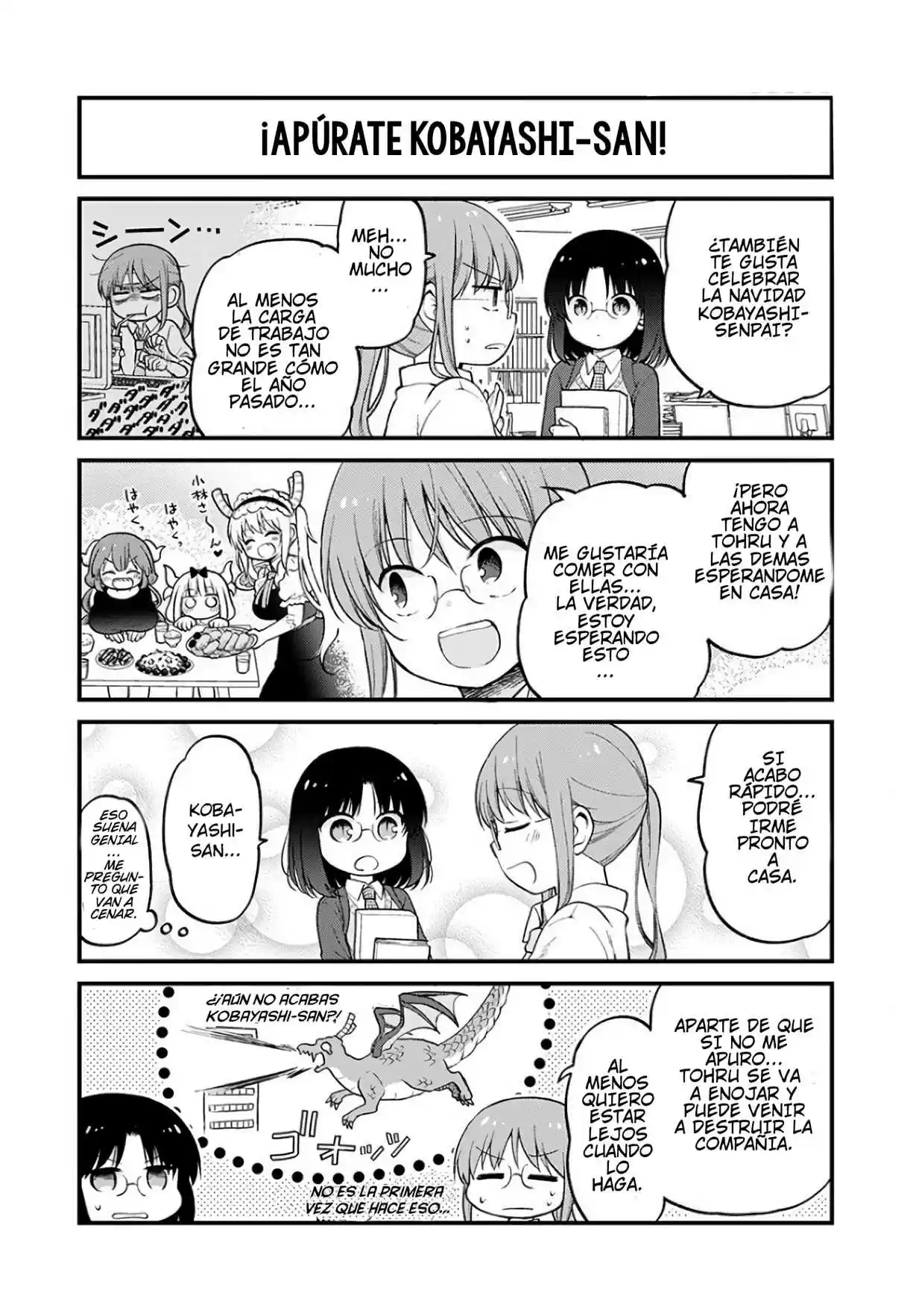 Kobayashi-san Chi No Maid Dragon: Kanna No Nichijou - Capítulo 30 - Página 4 - LectorTMOo