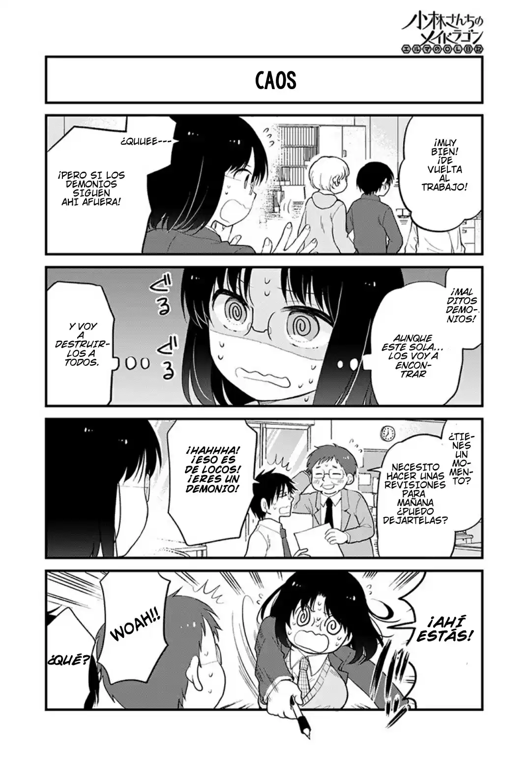Kobayashi-san Chi No Maid Dragon: Kanna No Nichijou - Capítulo 31 - Página 12 - LectorTMOo