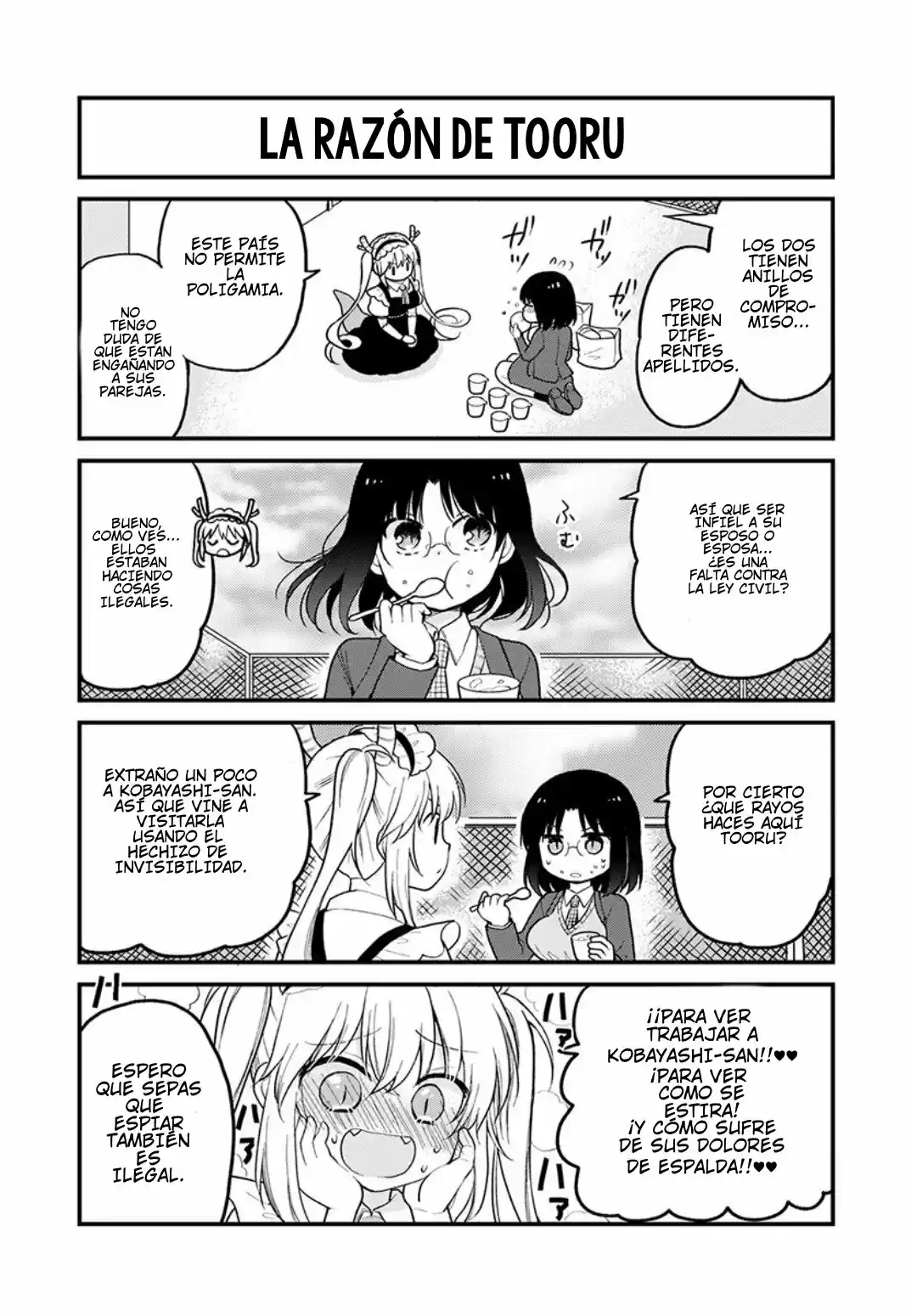 Kobayashi-san Chi No Maid Dragon: Kanna No Nichijou - Capítulo 32 - Página 4 - LectorTMOo