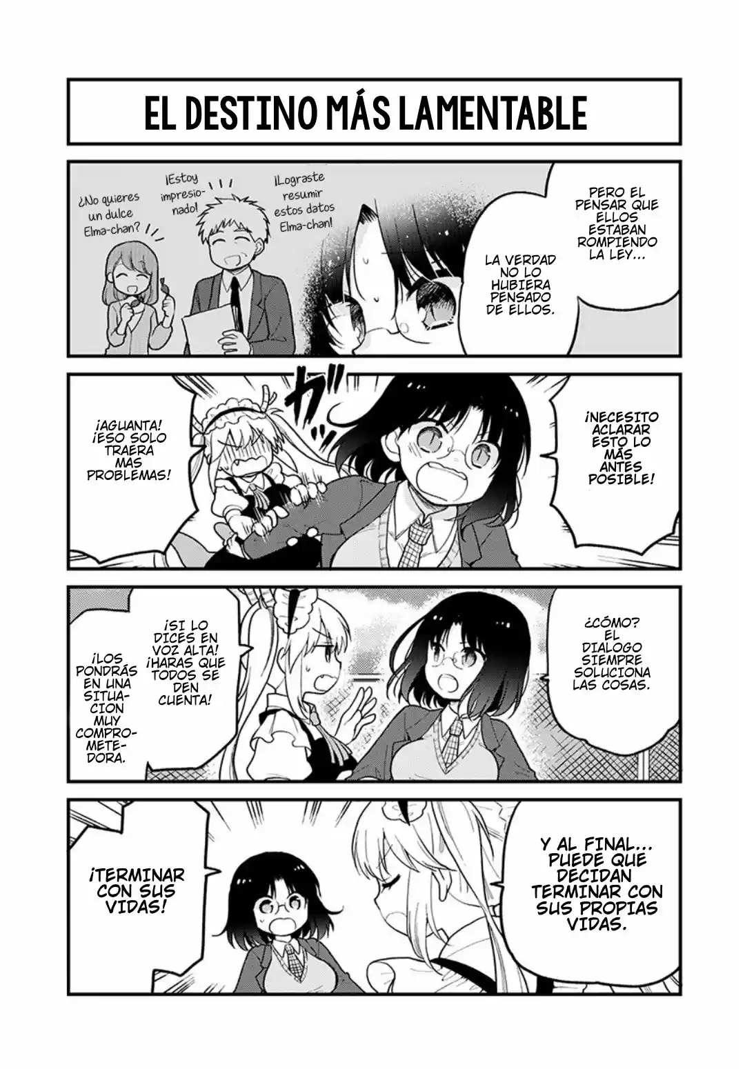 Kobayashi-san Chi No Maid Dragon: Kanna No Nichijou - Capítulo 32 - Página 5 - LectorTMOo