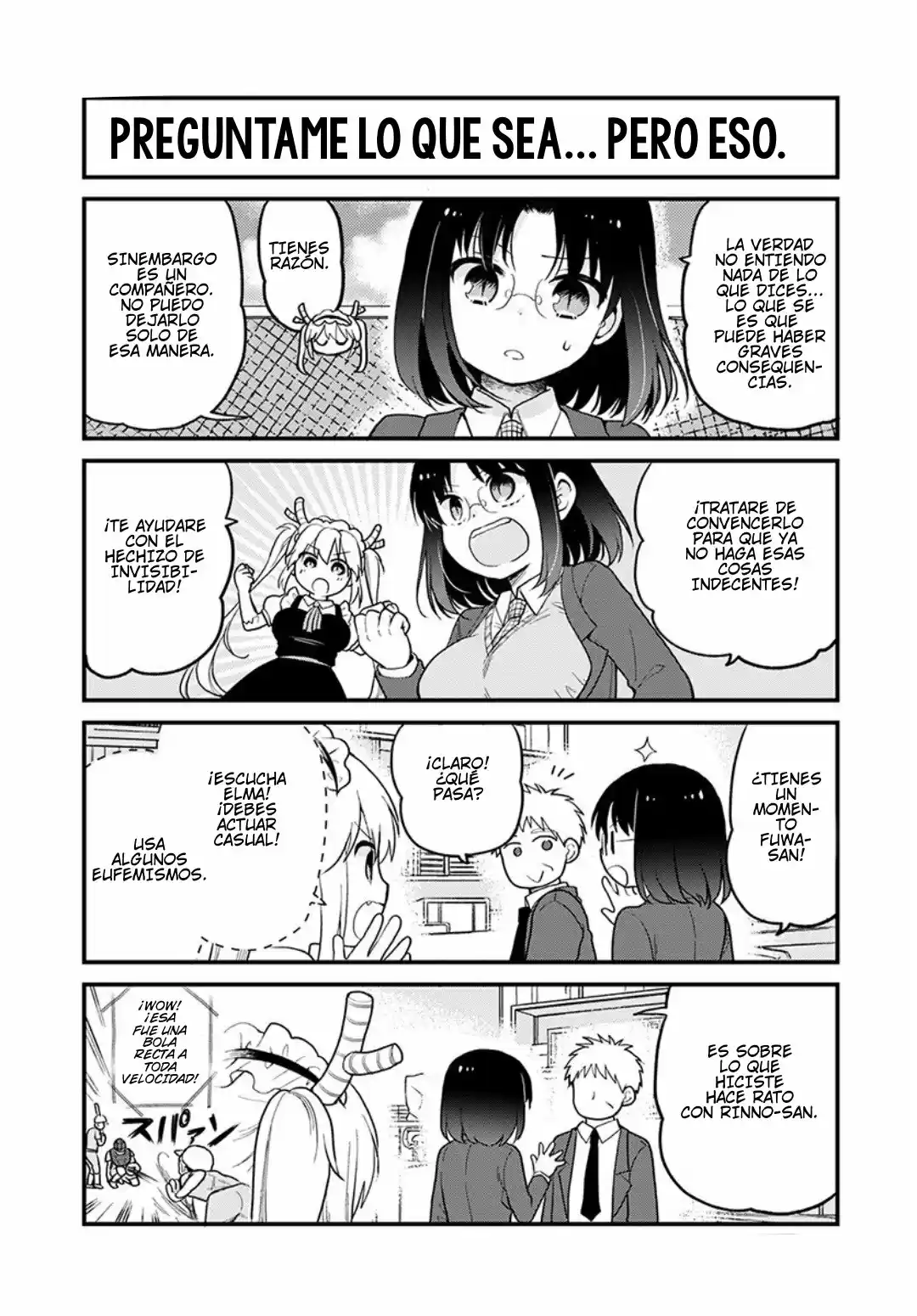 Kobayashi-san Chi No Maid Dragon: Kanna No Nichijou - Capítulo 32 - Página 7 - LectorTMOo