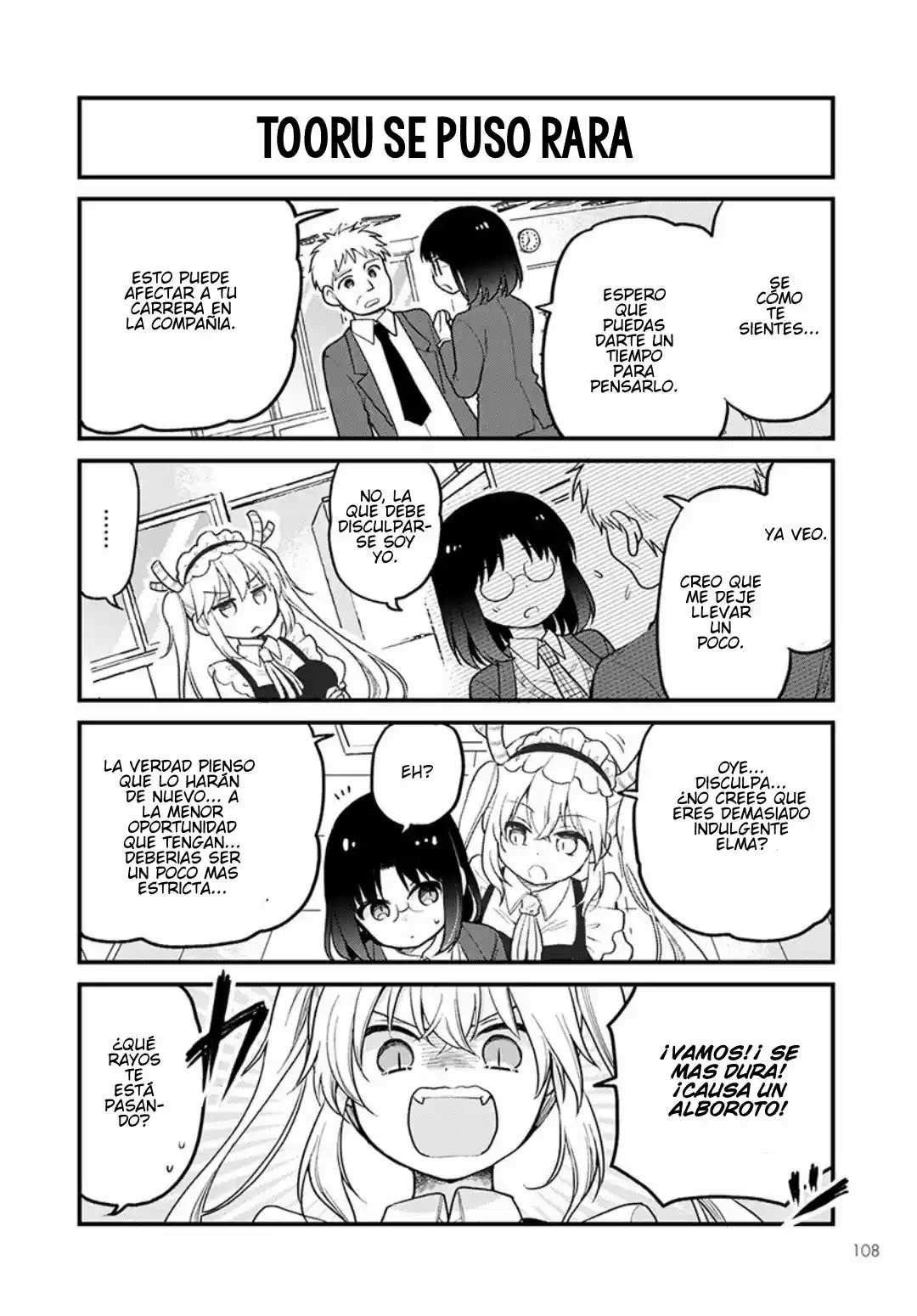Kobayashi-san Chi No Maid Dragon: Kanna No Nichijou - Capítulo 32 - Página 10 - LectorTMOo