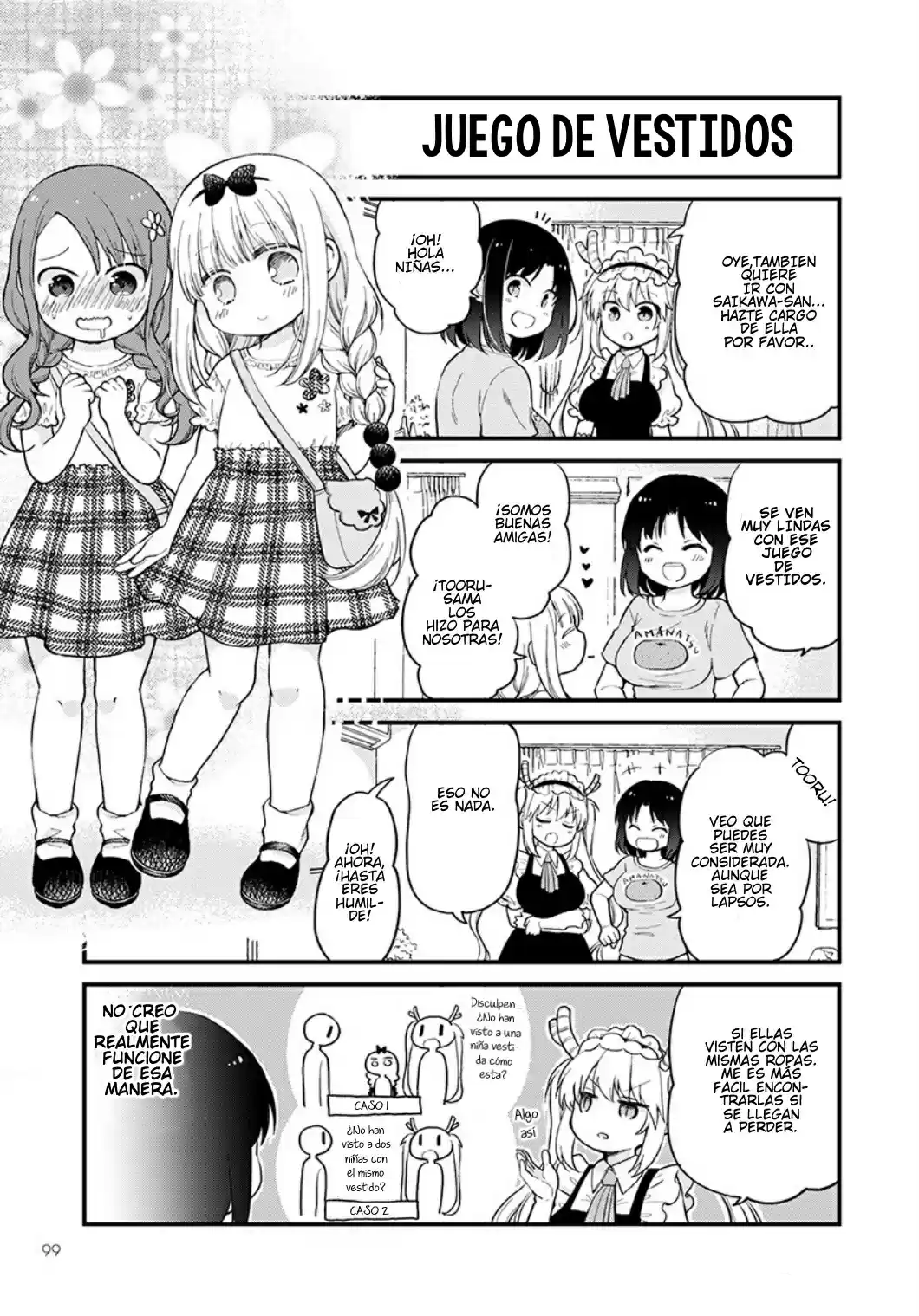 Kobayashi-san Chi No Maid Dragon: Kanna No Nichijou - Capítulo 34 - Página 3 - LectorTMOo