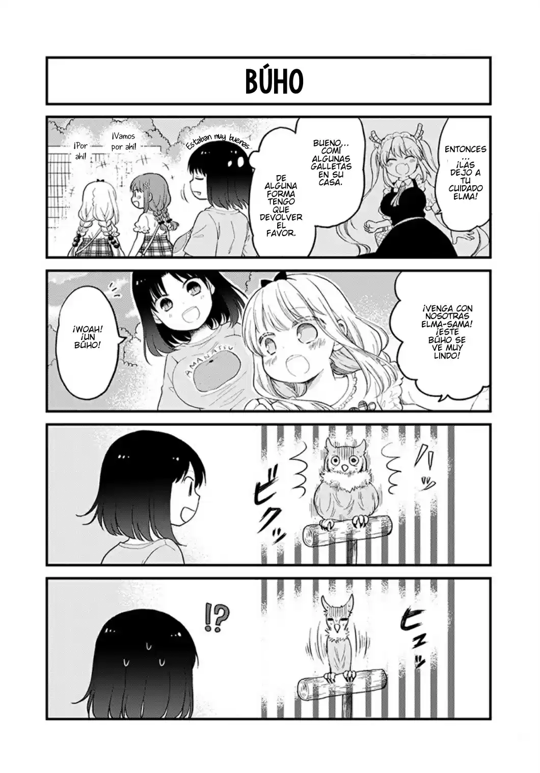 Kobayashi-san Chi No Maid Dragon: Kanna No Nichijou - Capítulo 34 - Página 4 - LectorTMOo
