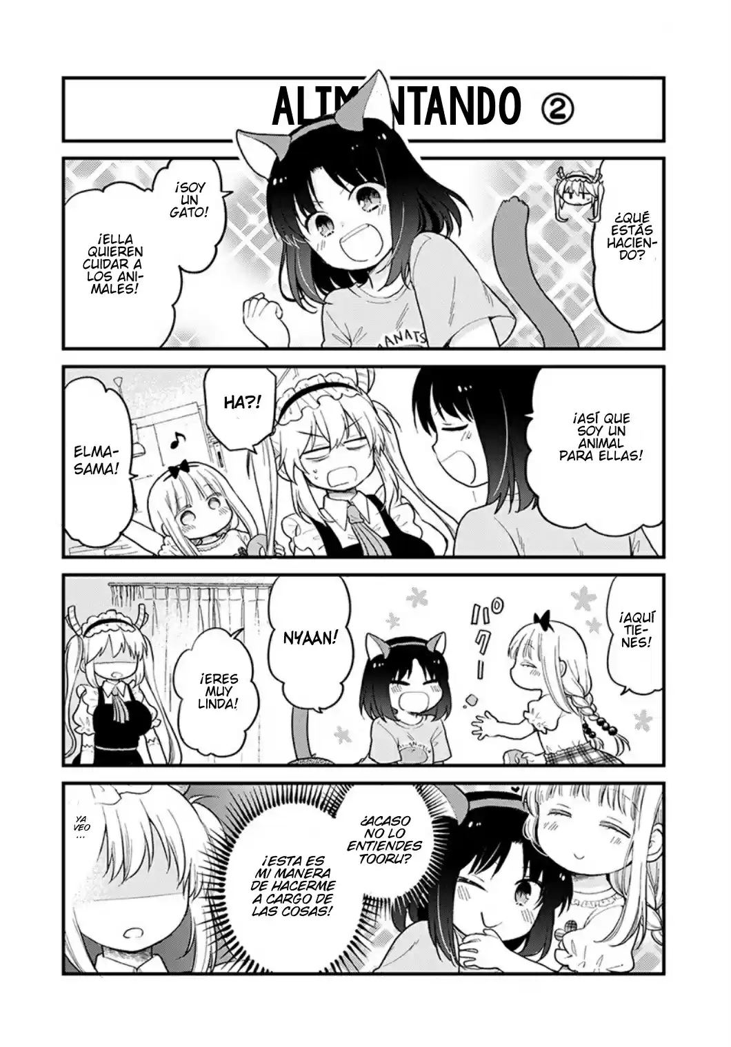 Kobayashi-san Chi No Maid Dragon: Kanna No Nichijou - Capítulo 34 - Página 14 - LectorTMOo