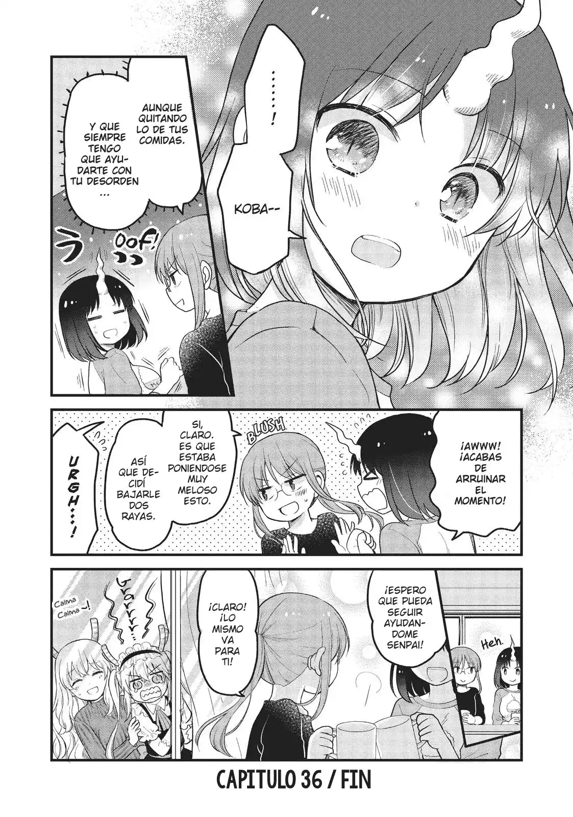 Kobayashi-san Chi No Maid Dragon: Kanna No Nichijou - Capítulo 36 - Página 14 - LectorTMOo