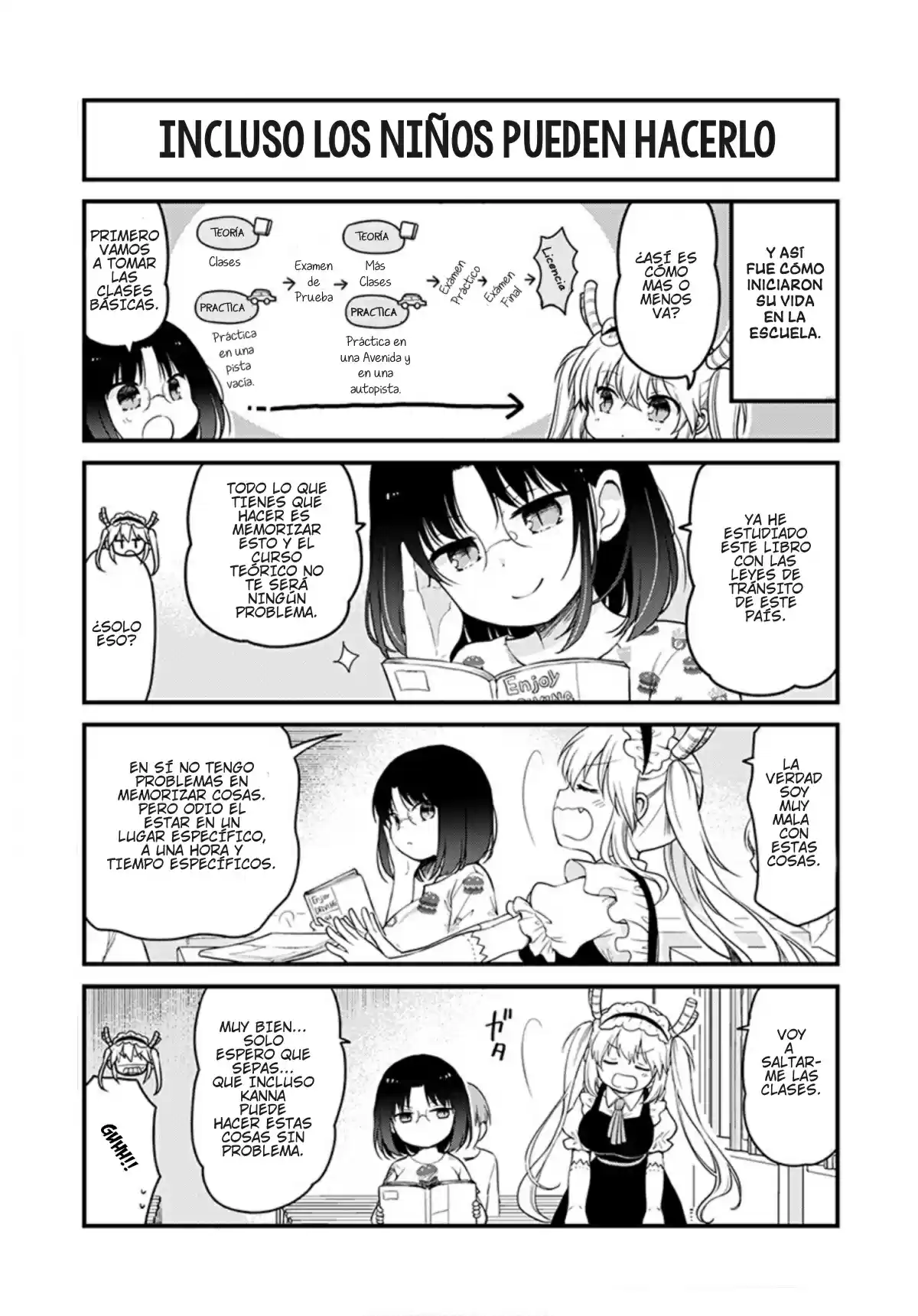 Kobayashi-san Chi No Maid Dragon: Kanna No Nichijou - Capítulo 37 - Página 3 - LectorTMOo