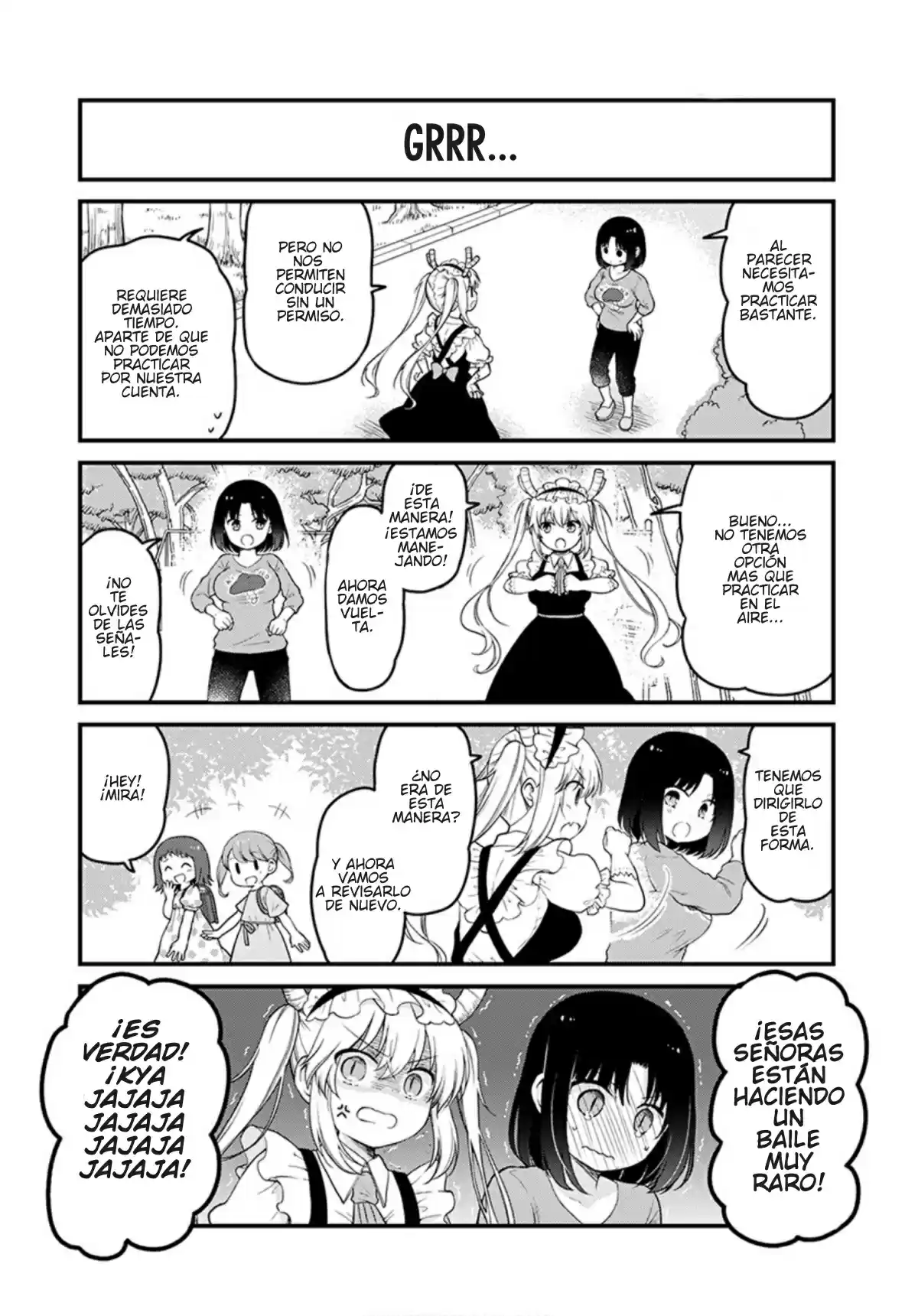 Kobayashi-san Chi No Maid Dragon: Kanna No Nichijou - Capítulo 37 - Página 8 - LectorTMOo