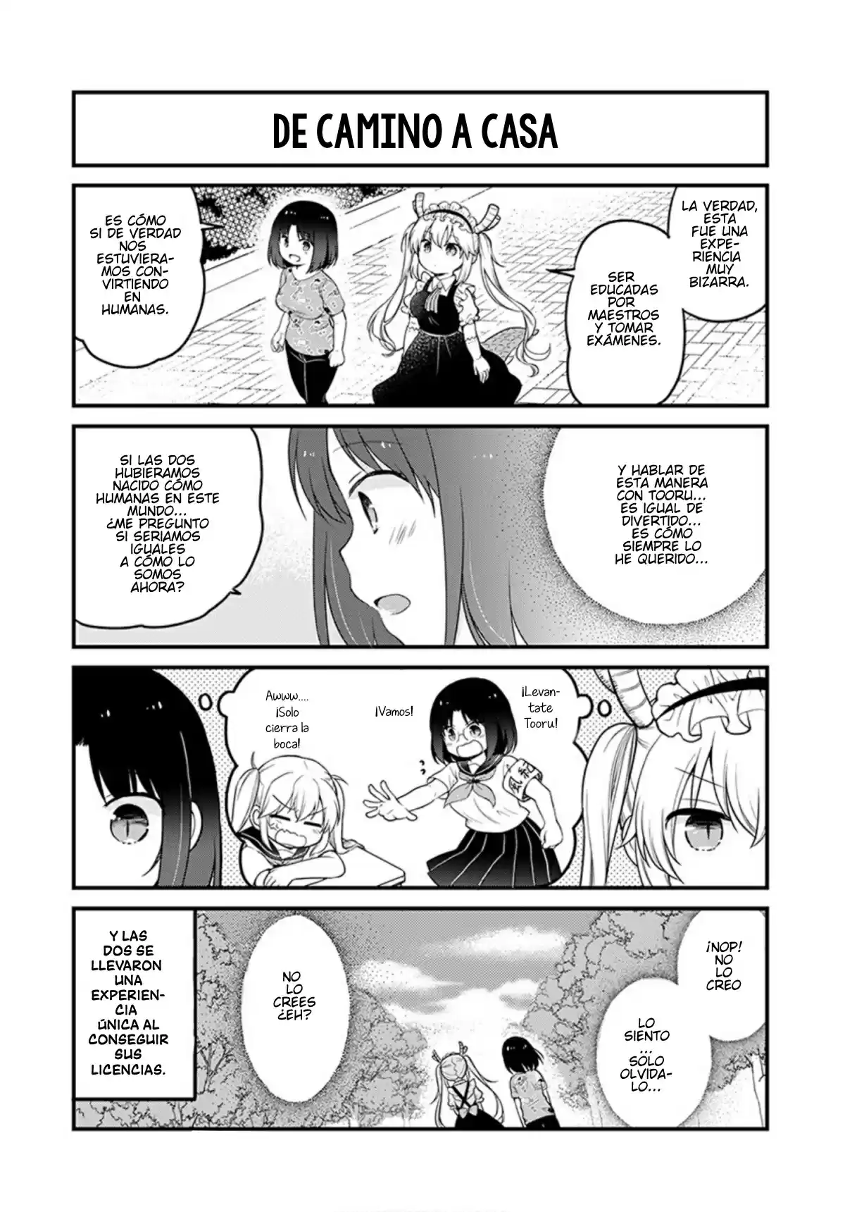 Kobayashi-san Chi No Maid Dragon: Kanna No Nichijou - Capítulo 37 - Página 14 - LectorTMOo