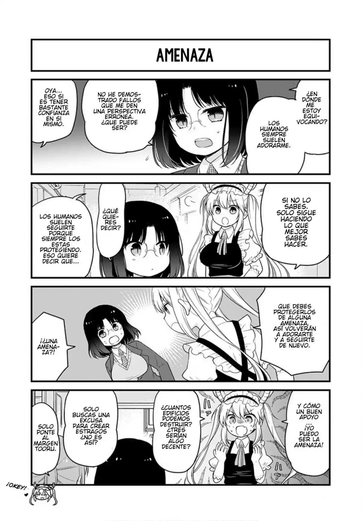 Kobayashi-san Chi No Maid Dragon: Kanna No Nichijou - Capítulo 38 - Página 6 - LectorTMOo