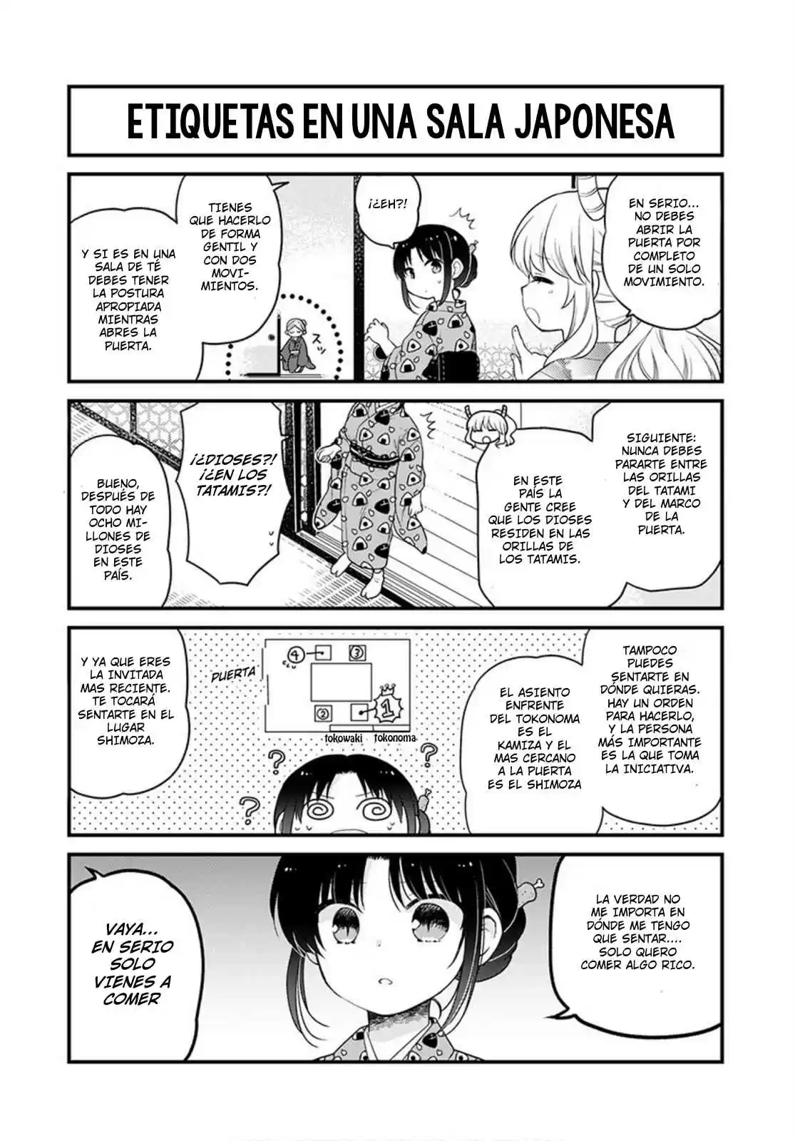 Kobayashi-san Chi No Maid Dragon: Kanna No Nichijou - Capítulo 40 - Página 4 - LectorTMOo