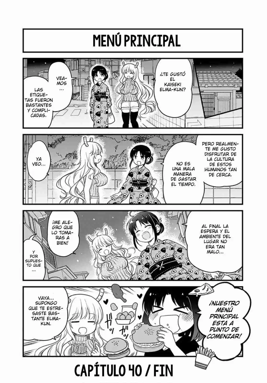 Kobayashi-san Chi No Maid Dragon: Kanna No Nichijou - Capítulo 40 - Página 14 - LectorTMOo
