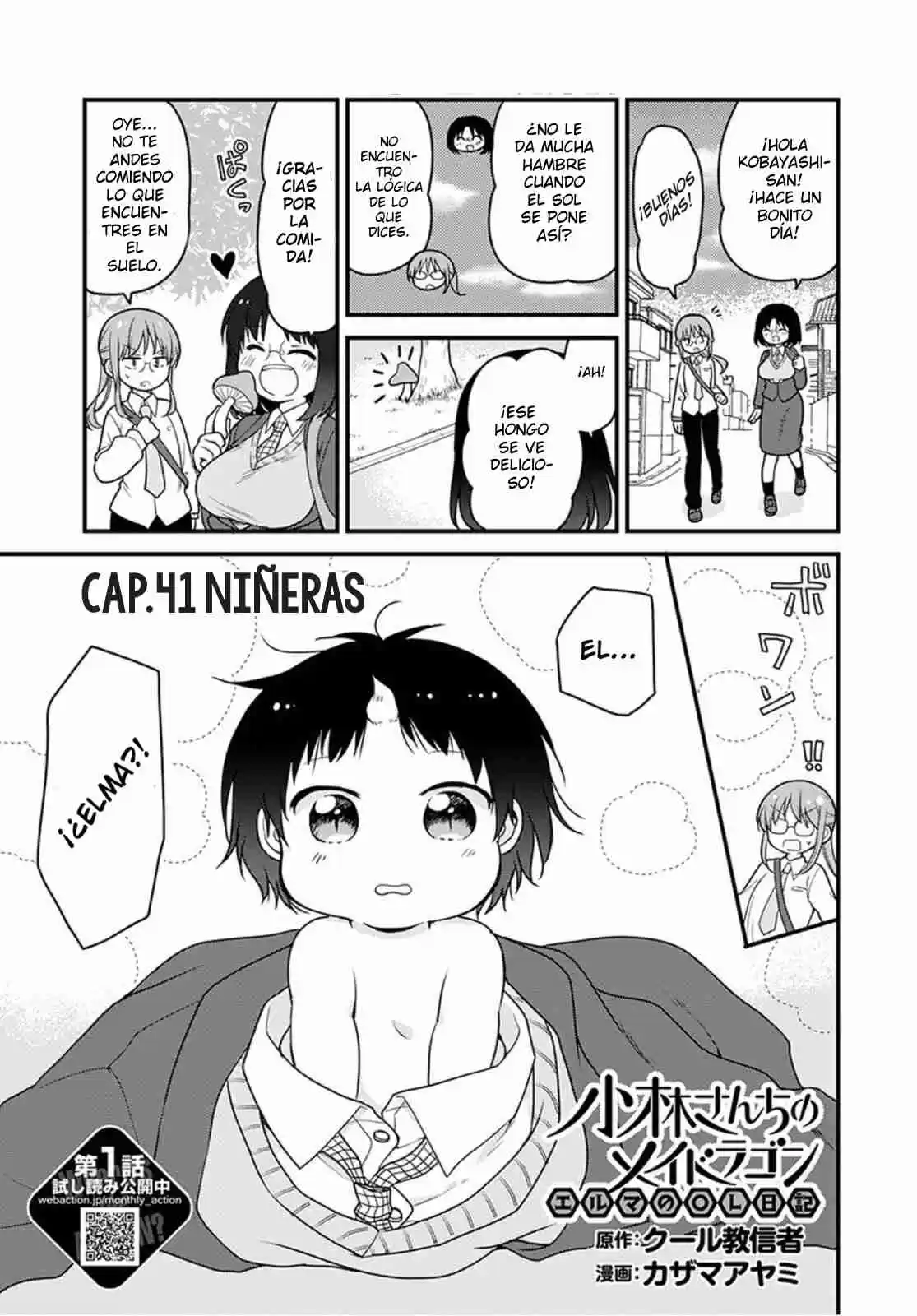 Kobayashi-san Chi No Maid Dragon: Kanna No Nichijou - Capítulo 41 - Página 1 - LectorTMOo