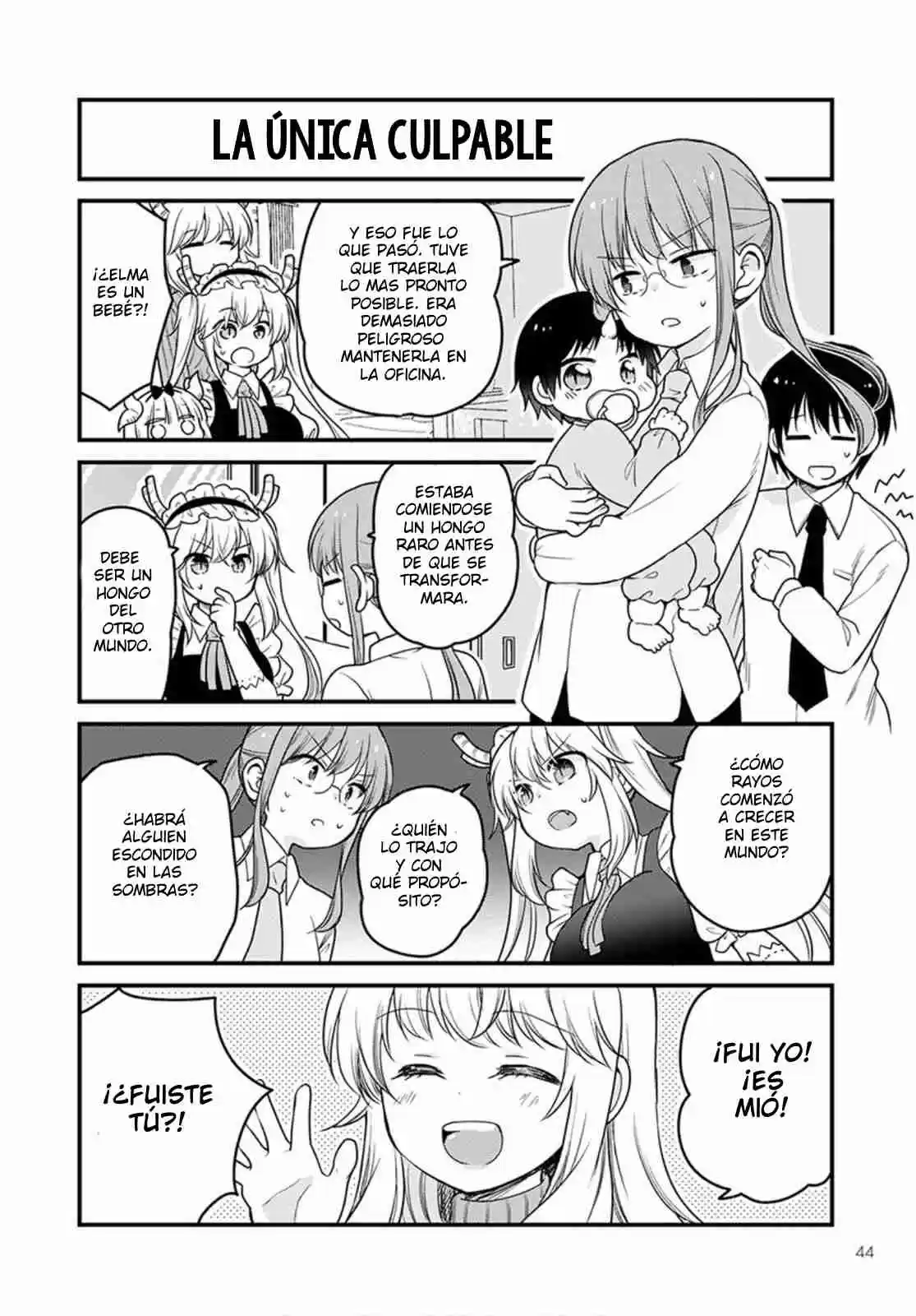 Kobayashi-san Chi No Maid Dragon: Kanna No Nichijou - Capítulo 41 - Página 4 - LectorTMOo