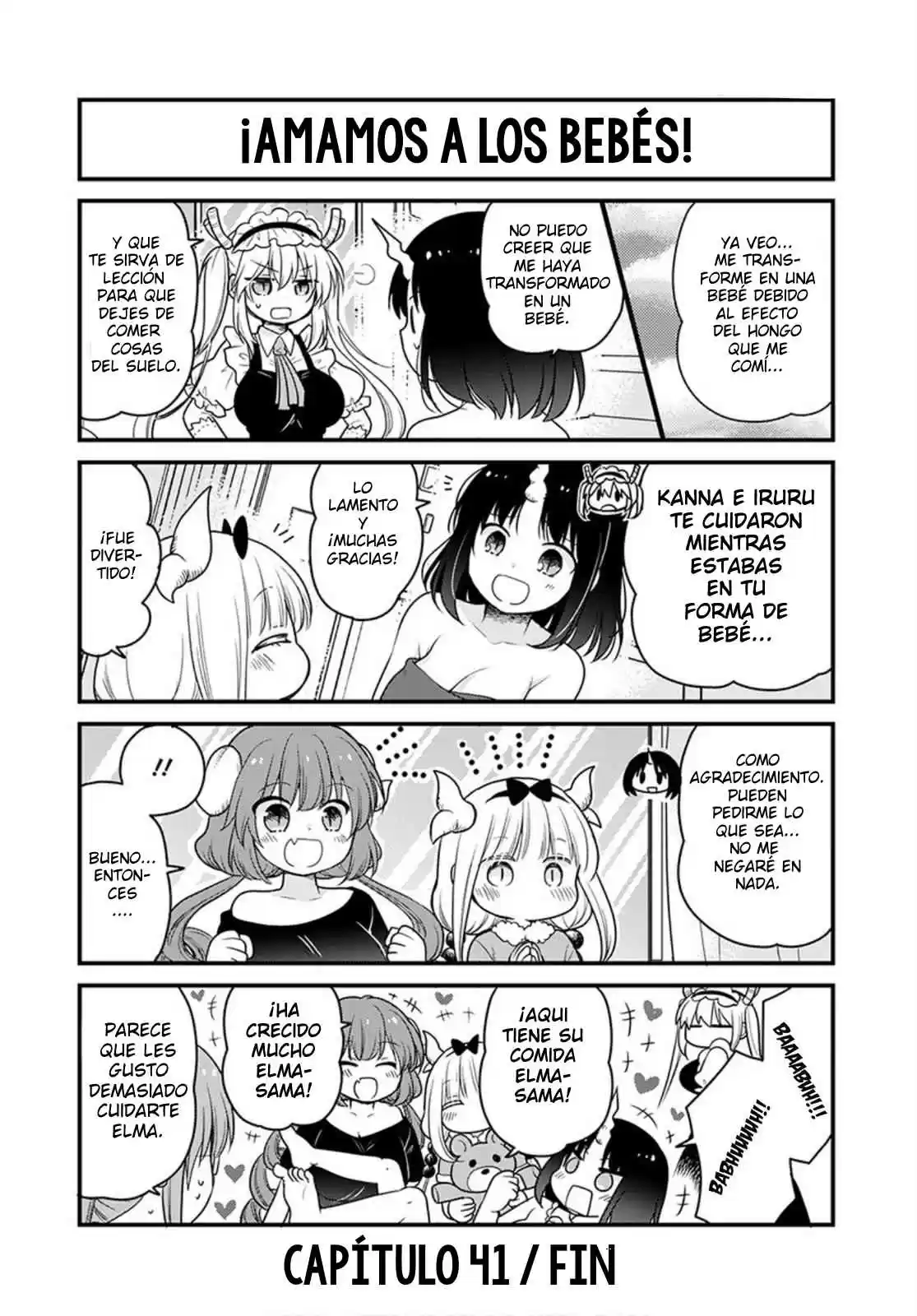 Kobayashi-san Chi No Maid Dragon: Kanna No Nichijou - Capítulo 41 - Página 14 - LectorTMOo