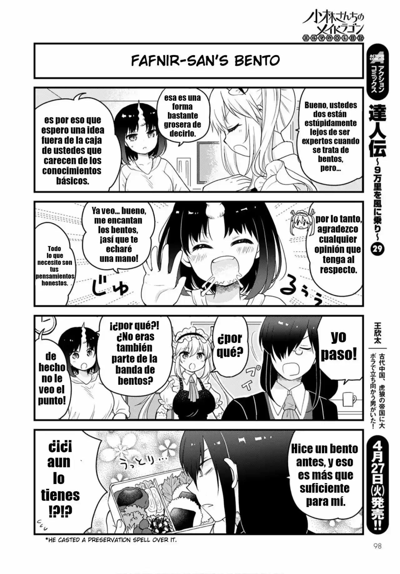 Kobayashi-san Chi No Maid Dragon: Kanna No Nichijou - Capítulo 45 - Página 5 - LectorTMOo