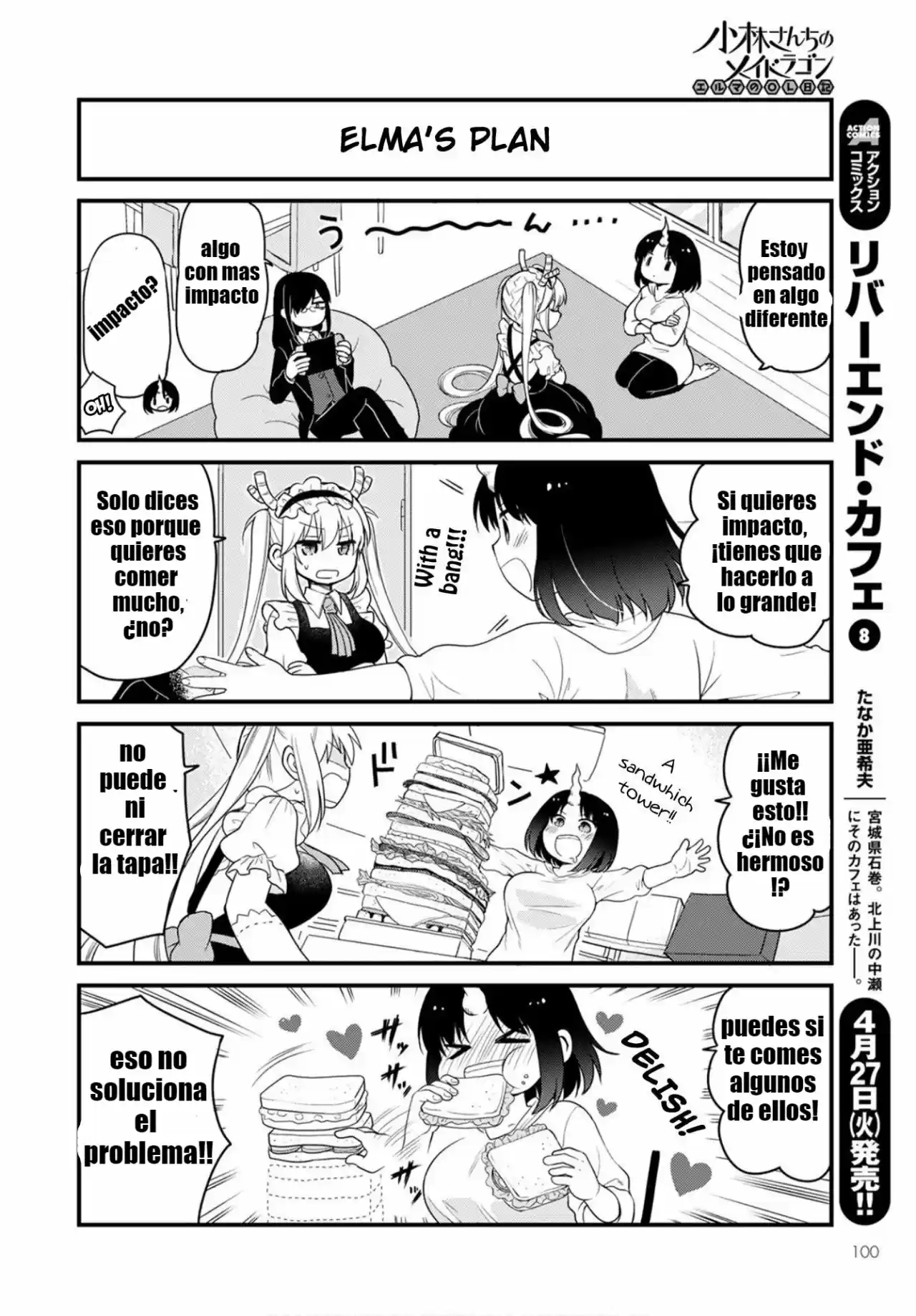Kobayashi-san Chi No Maid Dragon: Kanna No Nichijou - Capítulo 45 - Página 7 - LectorTMOo