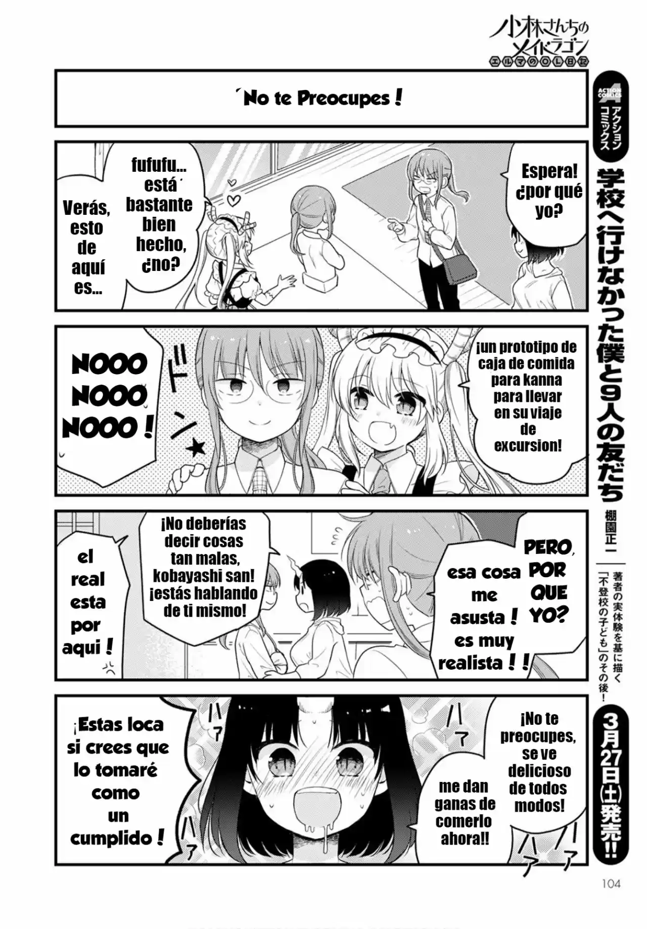Kobayashi-san Chi No Maid Dragon: Kanna No Nichijou - Capítulo 45 - Página 11 - LectorTMOo
