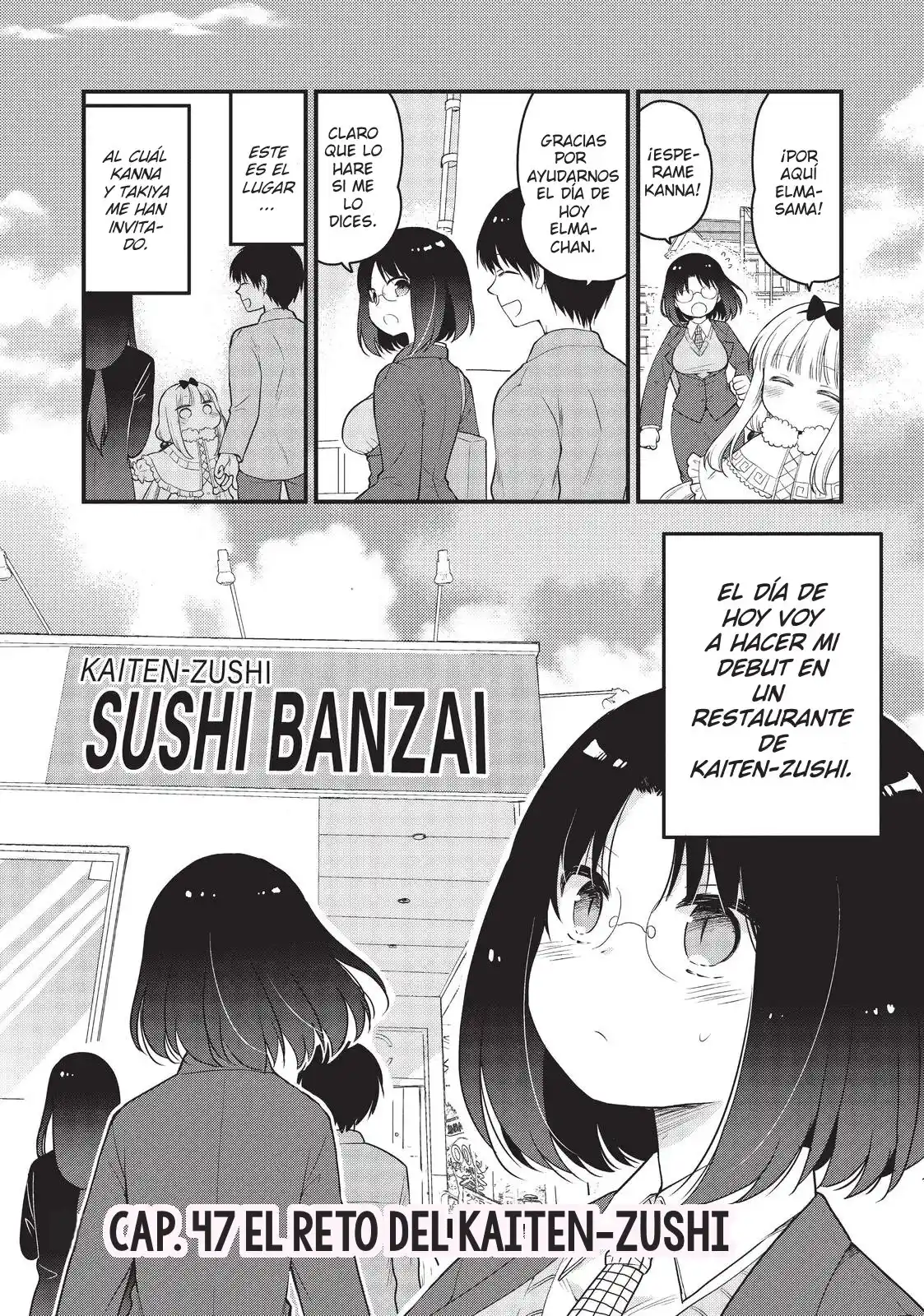 Kobayashi-san Chi No Maid Dragon: Kanna No Nichijou - Capítulo 47 - Página 1 - LectorTMOo