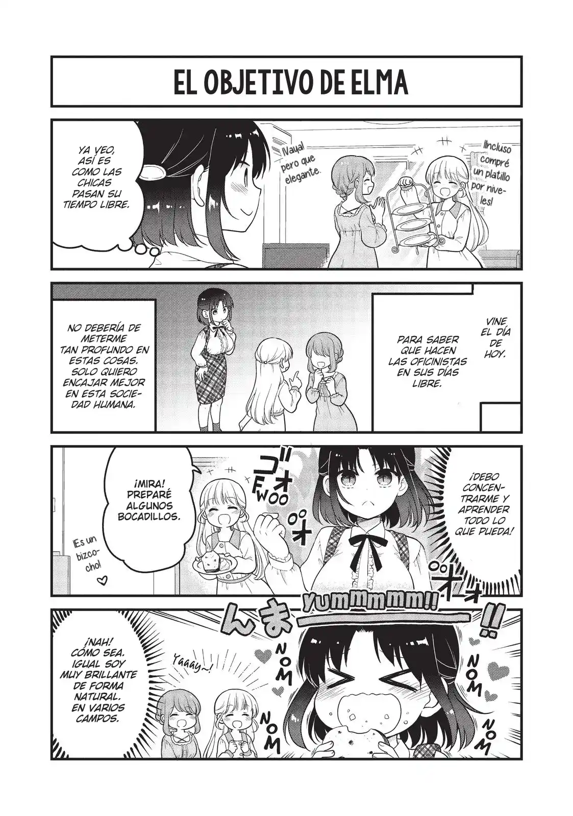 Kobayashi-san Chi No Maid Dragon: Kanna No Nichijou - Capítulo 49 - Página 4 - LectorTMOo