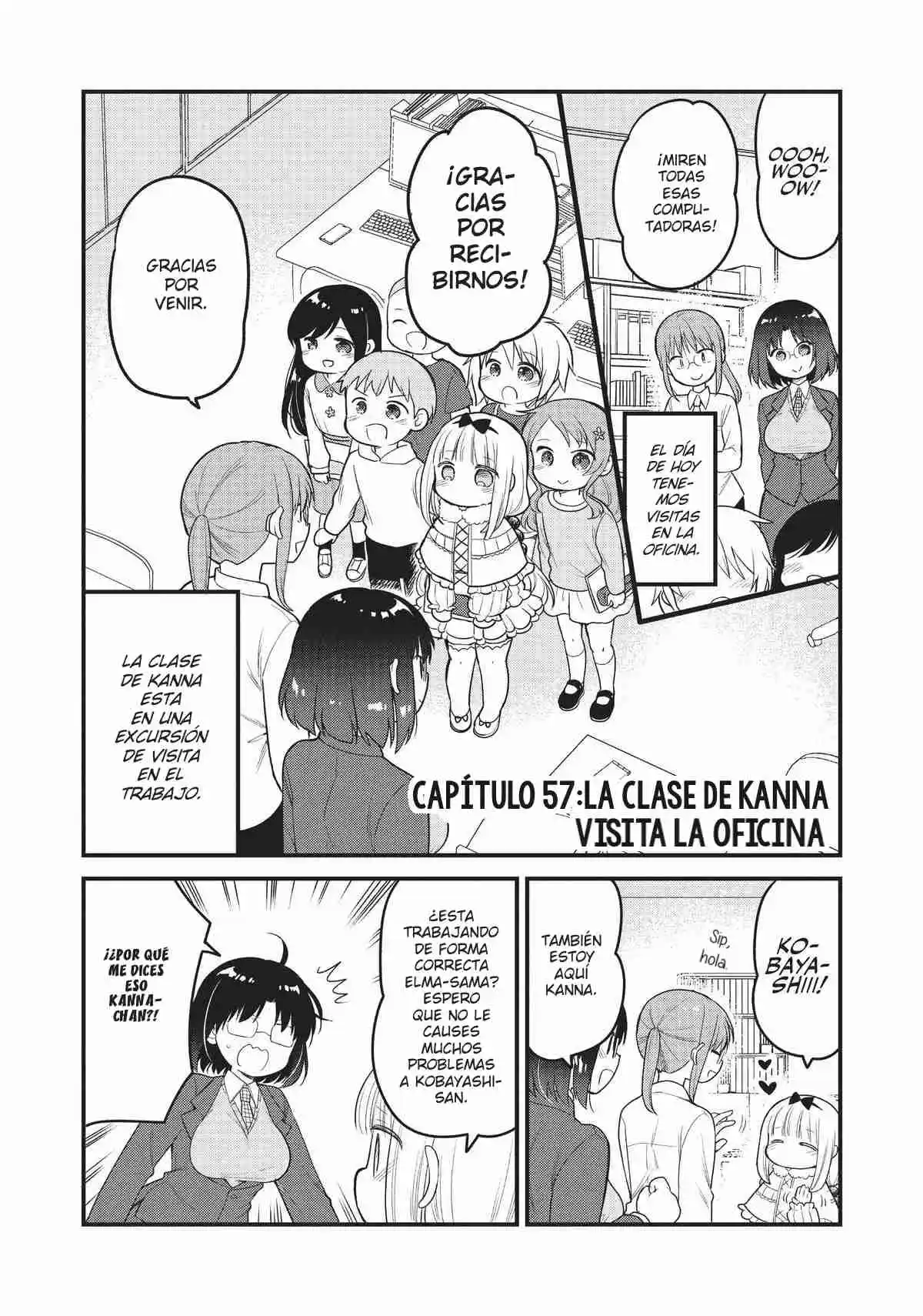 Kobayashi-san Chi No Maid Dragon: Kanna No Nichijou - Capítulo 57 - Página 1 - LectorTMOo