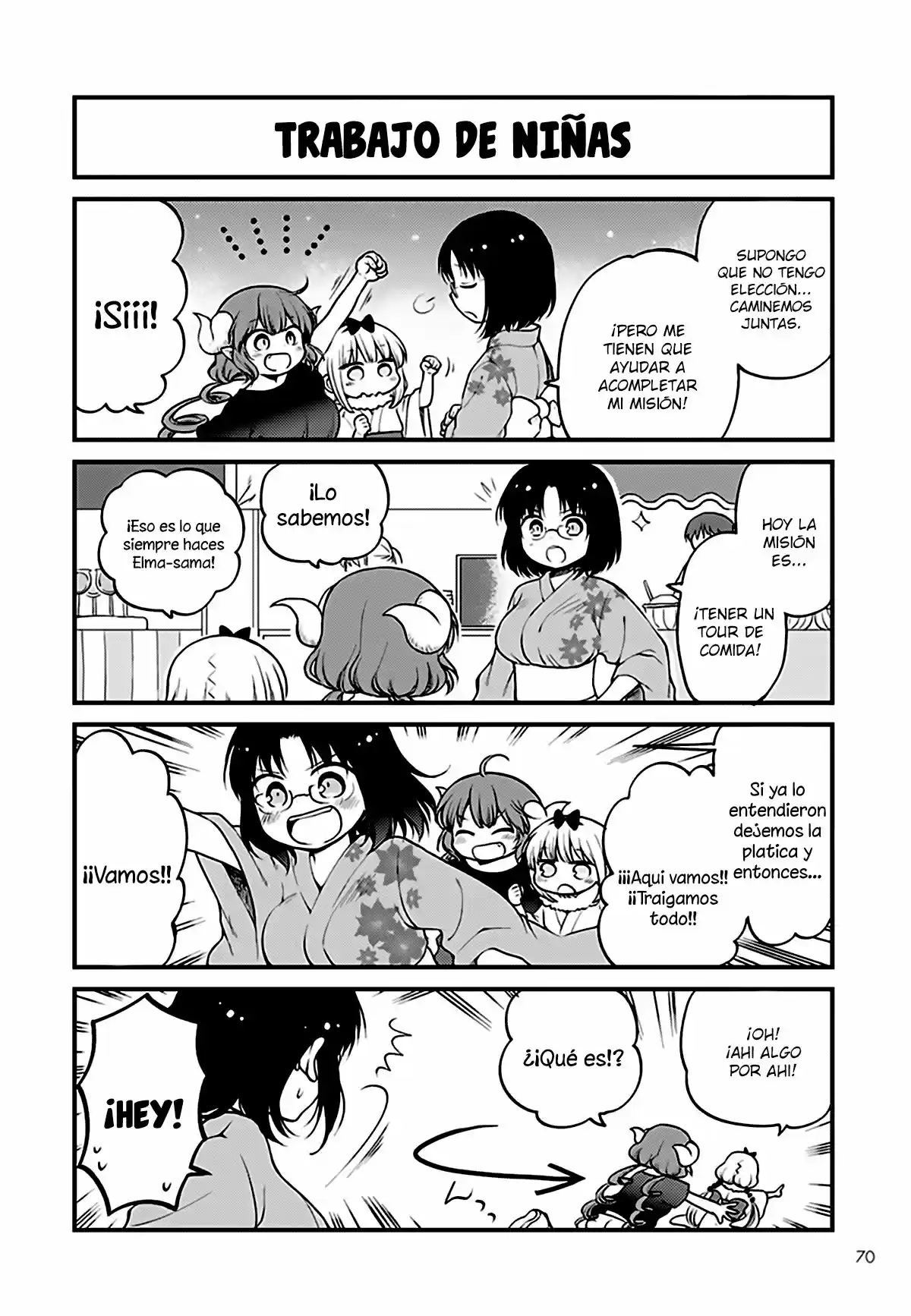 Kobayashi-san Chi No Maid Dragon: Kanna No Nichijou - Capítulo 6 - Página 5 - LectorTMOo