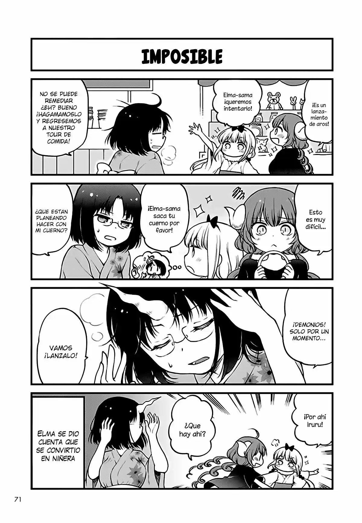 Kobayashi-san Chi No Maid Dragon: Kanna No Nichijou - Capítulo 6 - Página 6 - LectorTMOo