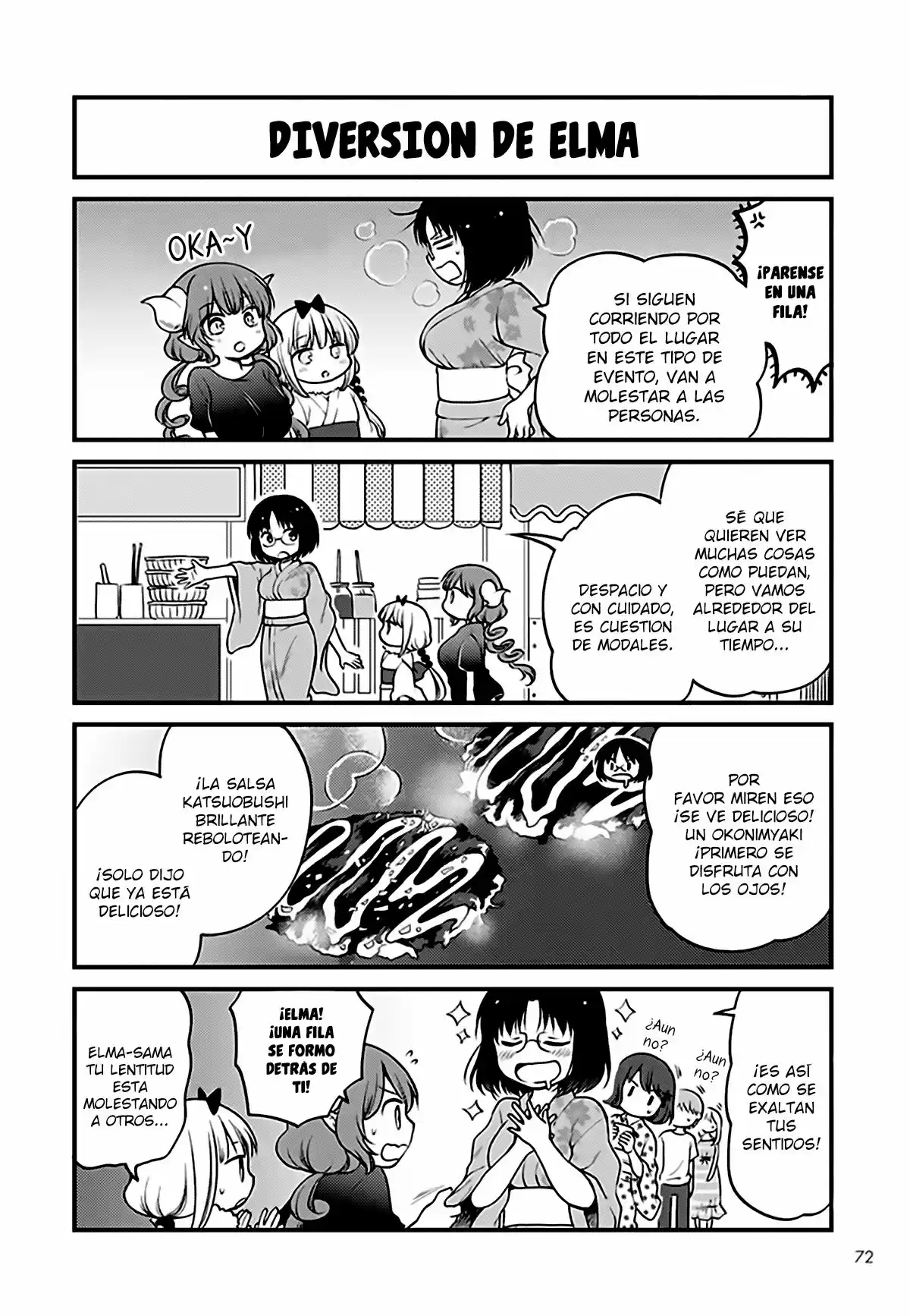 Kobayashi-san Chi No Maid Dragon: Kanna No Nichijou - Capítulo 6 - Página 7 - LectorTMOo