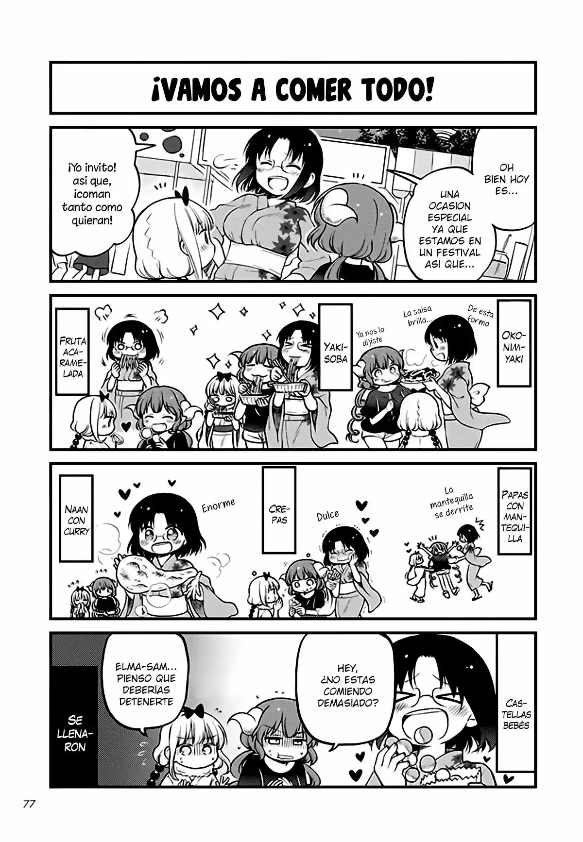Kobayashi-san Chi No Maid Dragon: Kanna No Nichijou - Capítulo 6 - Página 12 - LectorTMOo