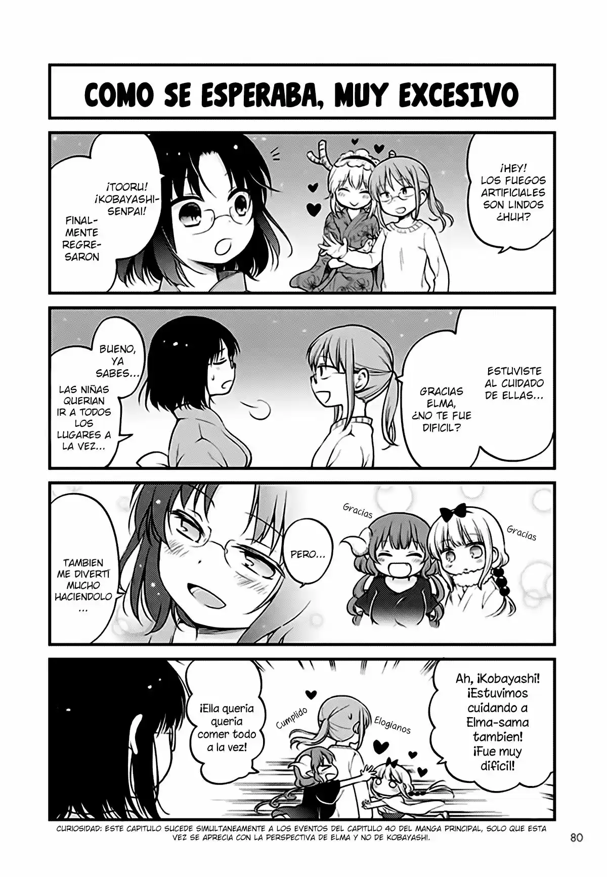Kobayashi-san Chi No Maid Dragon: Kanna No Nichijou - Capítulo 6 - Página 15 - LectorTMOo