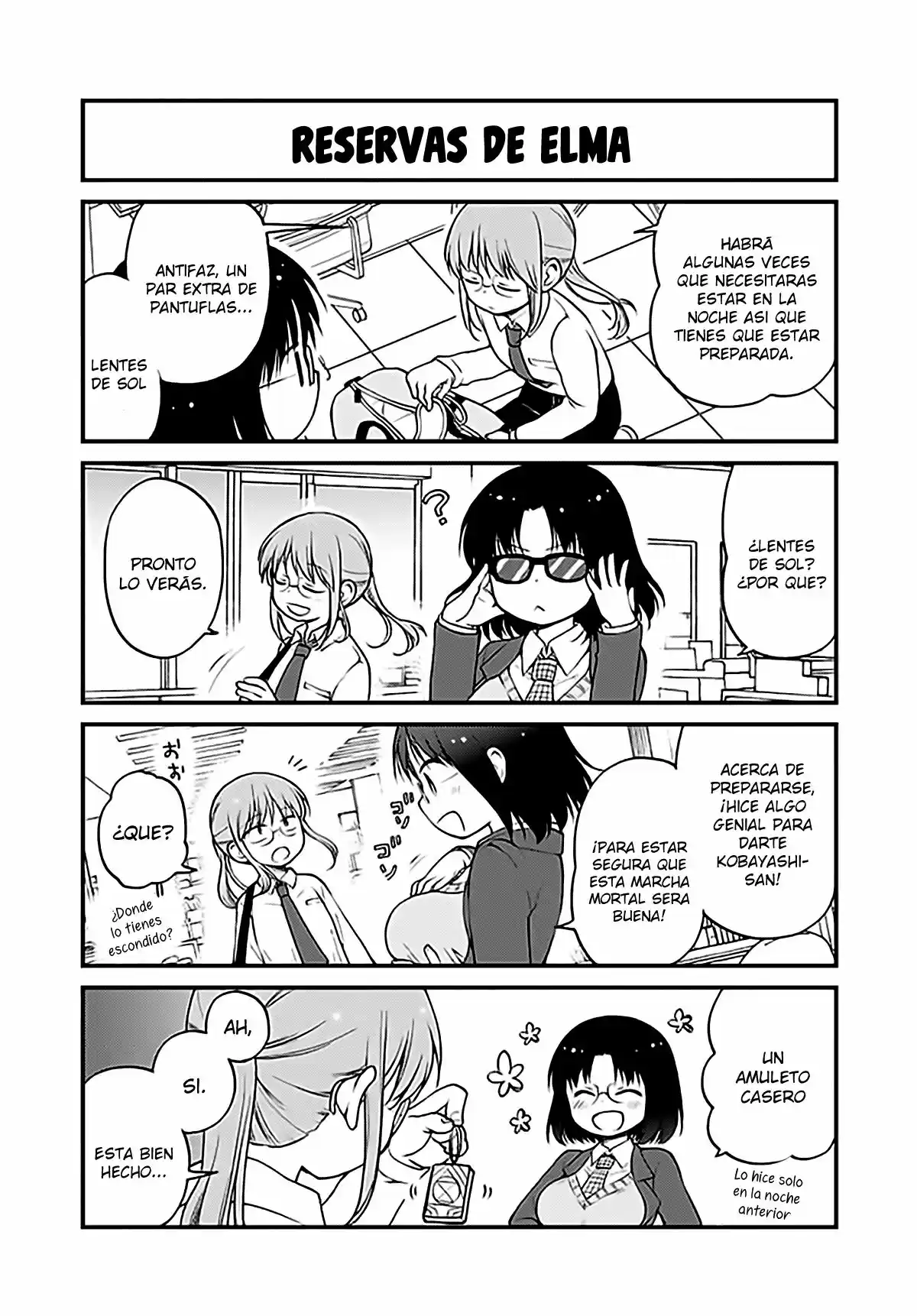 Kobayashi-san Chi No Maid Dragon: Kanna No Nichijou - Capítulo 7 - Página 4 - LectorTMOo