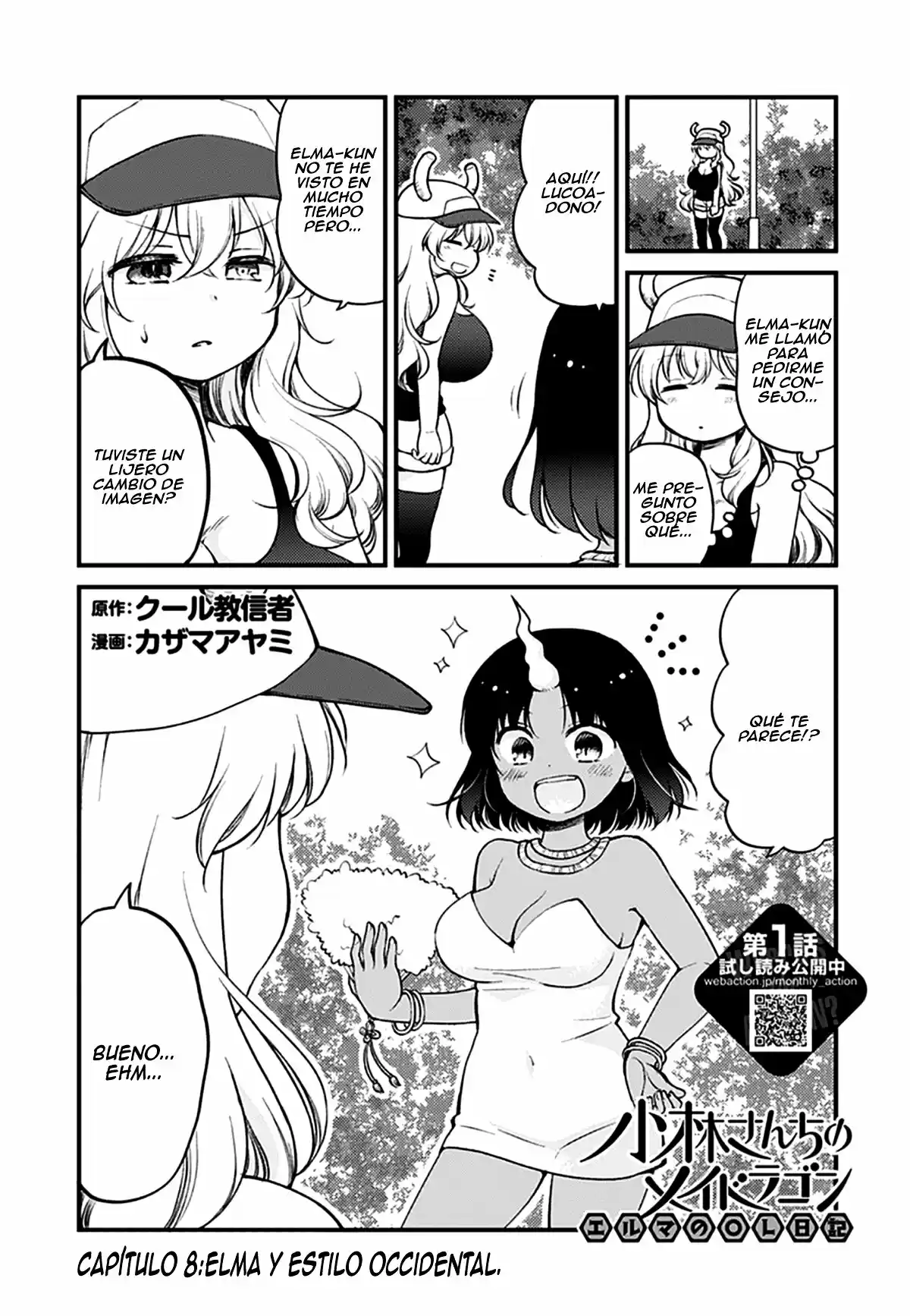 Kobayashi-san Chi No Maid Dragon: Kanna No Nichijou - Capítulo 8 - Página 2 - LectorTMOo